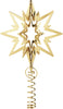 Georg Jensen Christmas Tree Star Gold Plating, 17 cm