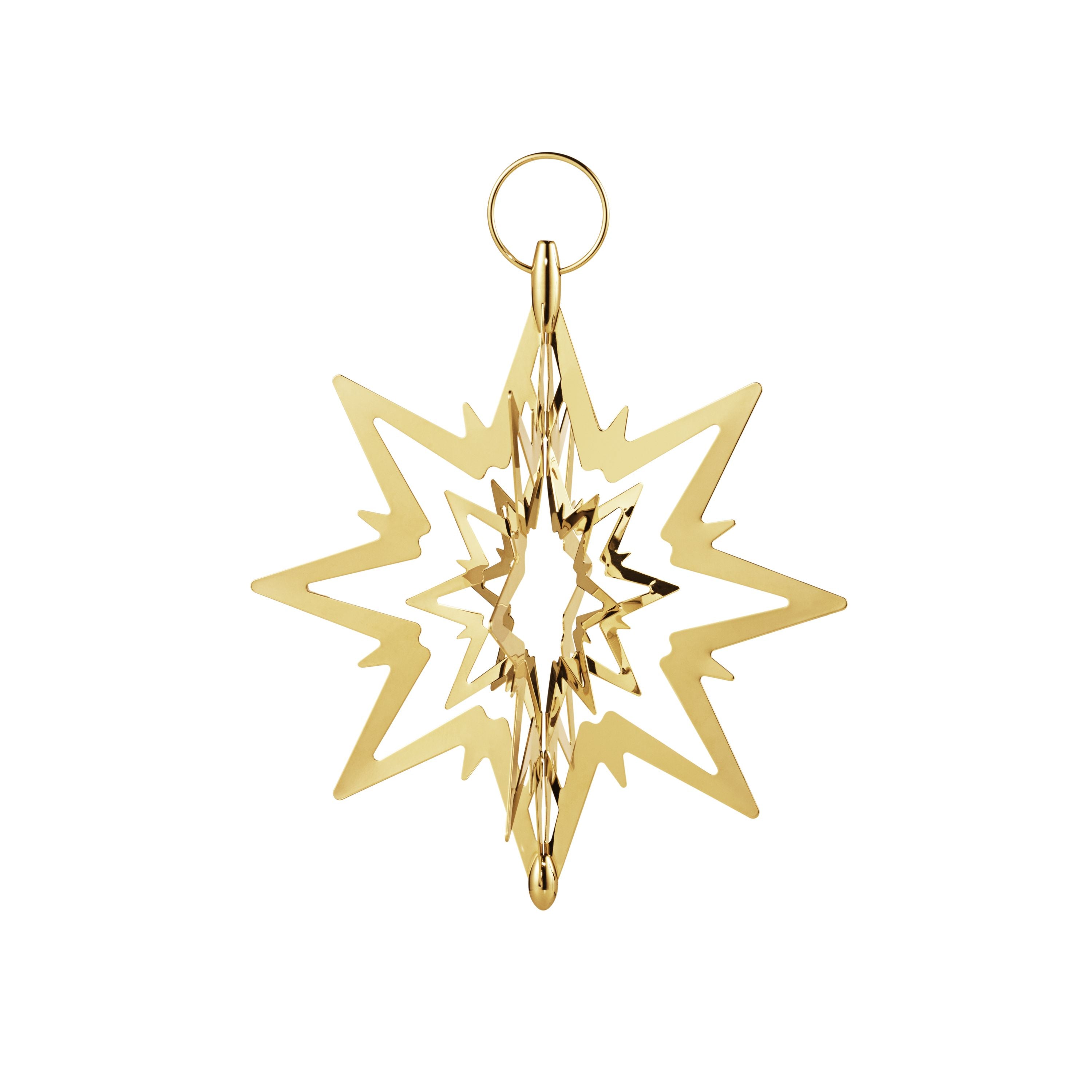 [product_category]-Georg Jensen Christmas Tree Star Gold Plating, 17 Cm-Georg Jensen-5713275057345-10013714-GEO-3