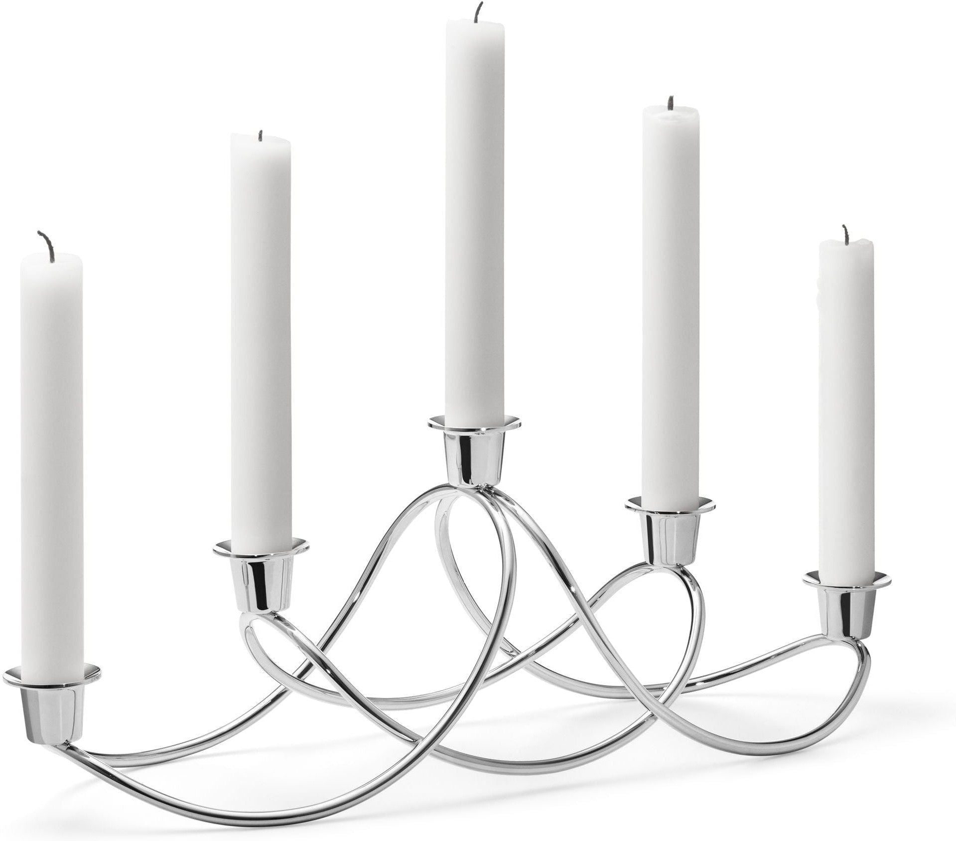 [product_category]-Georg Jensen Harmony Candle Holder, Silver-Georg Jensen-5705145262904-3586143-GEO-1