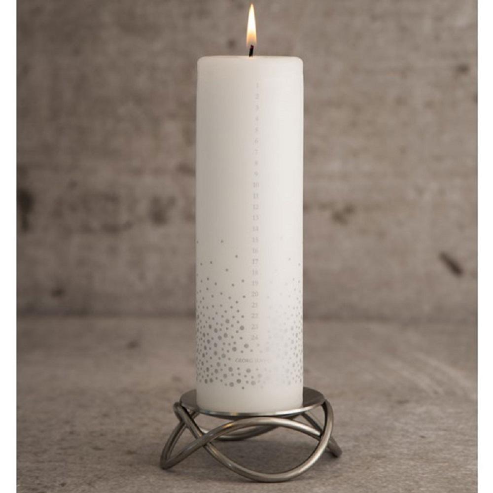 [product_category]-Georg Jensen Harmony Candle Holder, Silver-Georg Jensen-5705145262904-3586143-GEO-4