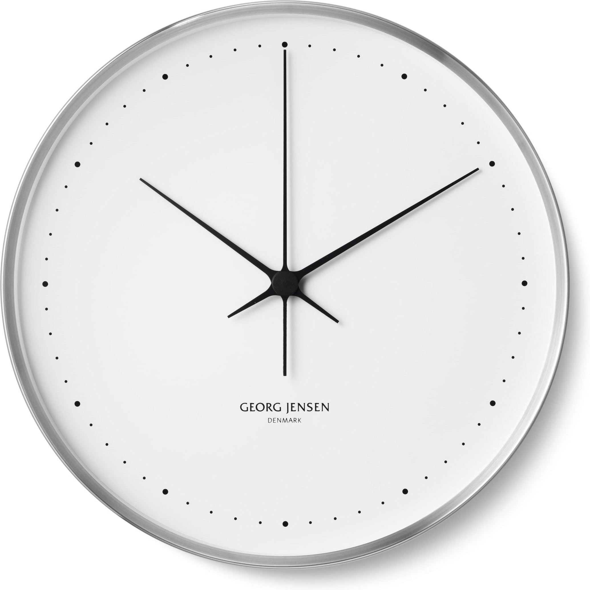[product_category]-Georg Jensen Henning Koppel Wall Clock White, 40 Cm-Georg Jensen-5713275071853-10015901-GEO-1