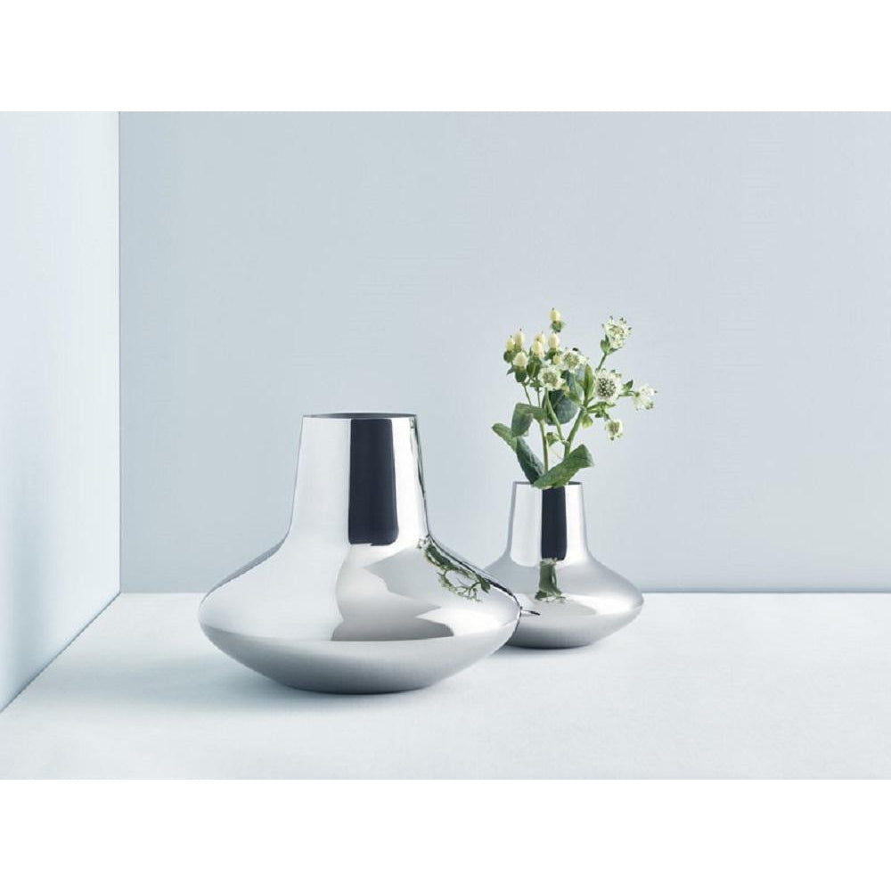 [product_category]-Georg Jensen Hk Vase Silver, 22.5 Cm-Georg Jensen-5713275048725-10009654-GEO-2