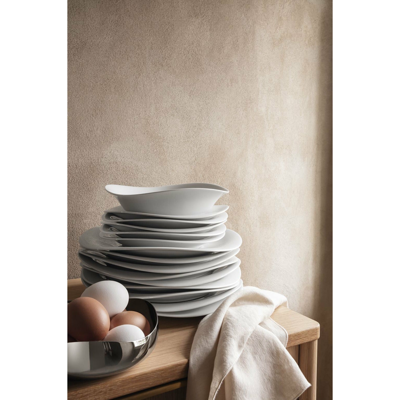 [product_category]-Georg Jensen Sky Serving Plate, 40 Cm-Georg Jensen-5713275205319-10019202-GEO-4
