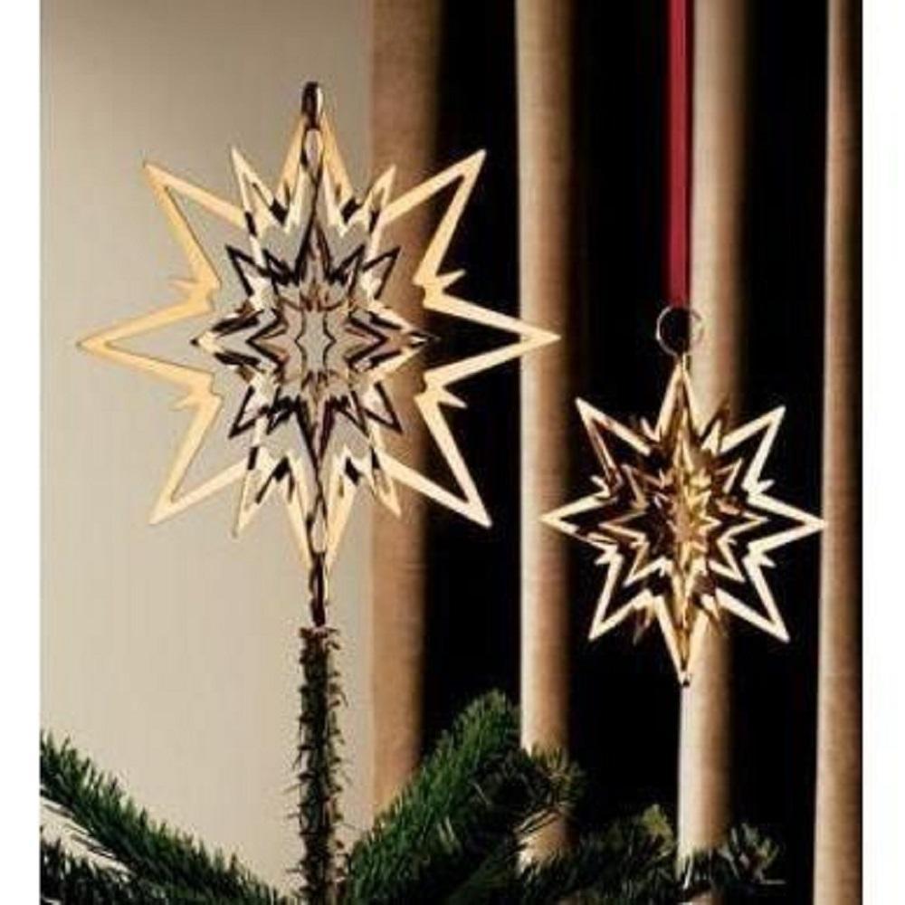 [product_category]-Georg Jensen Star Christmas Tree Star Gold Plating, 24 Cm-Georg Jensen-5705140463979-3404996-GEO-2