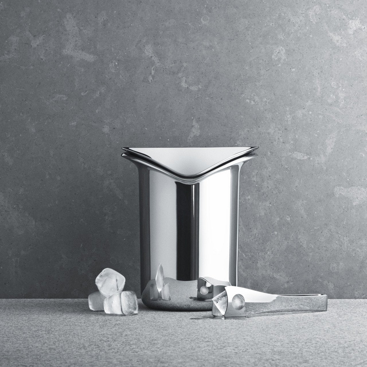 [product_category]-Georg Jensen Wine Ice Bucket With Tongs-Georg Jensen-5705145083790-3586961-GEO-3