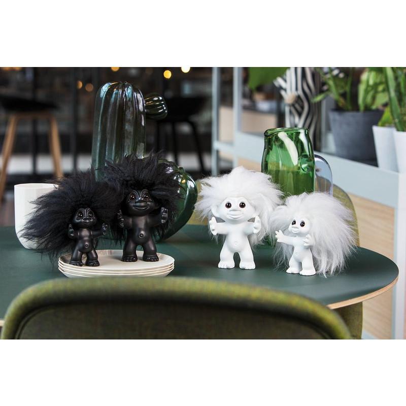 [product_category]-Goodlucktroll Matt Black/ Black Hair, 12cm-Goodlucktroll-5711336001177-93024-GOO-2