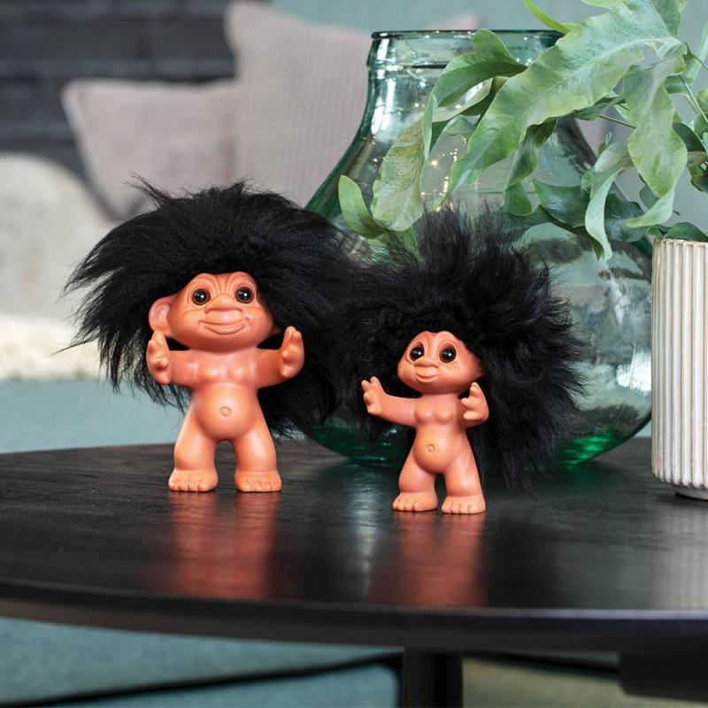 [product_category]-Goodlucktroll Rubber Look/ Black Hair, 9cm-Goodlucktroll-5711336009395-93445-GOO-2