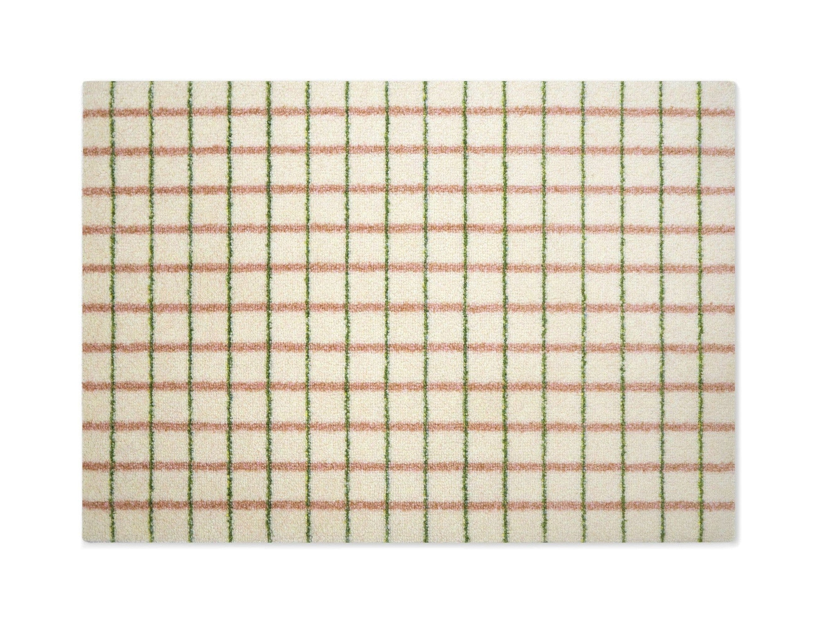 [product_category]-Heymat Grid Doormat Lime Candycane, 60x85 Cm-Heymat-7090040581792-57550-HEY-1