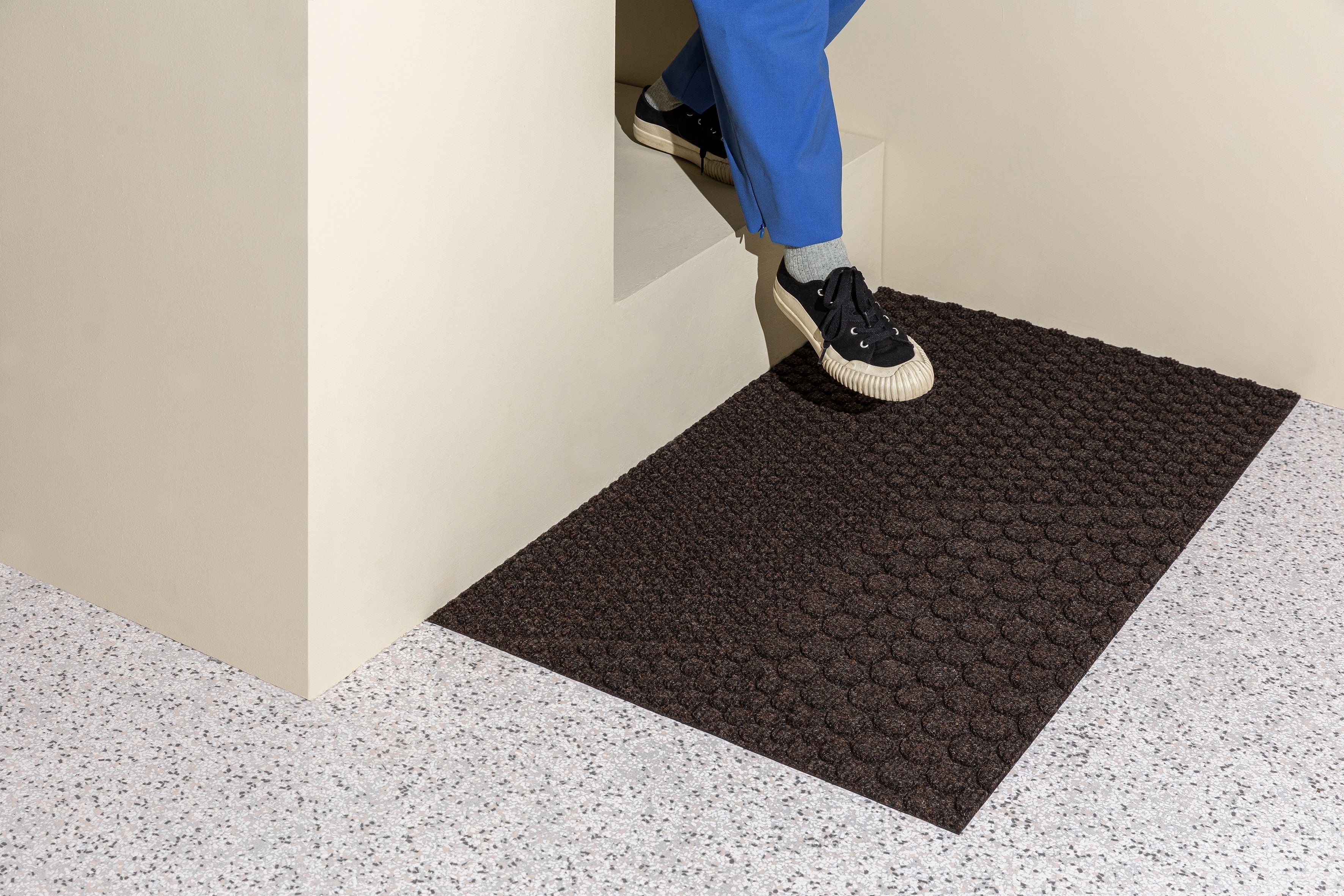 [product_category]-Heymat Hex Soil Doormat Dark Brown, 45x75cm-Heymat-7090040582294-72013-HEY-4