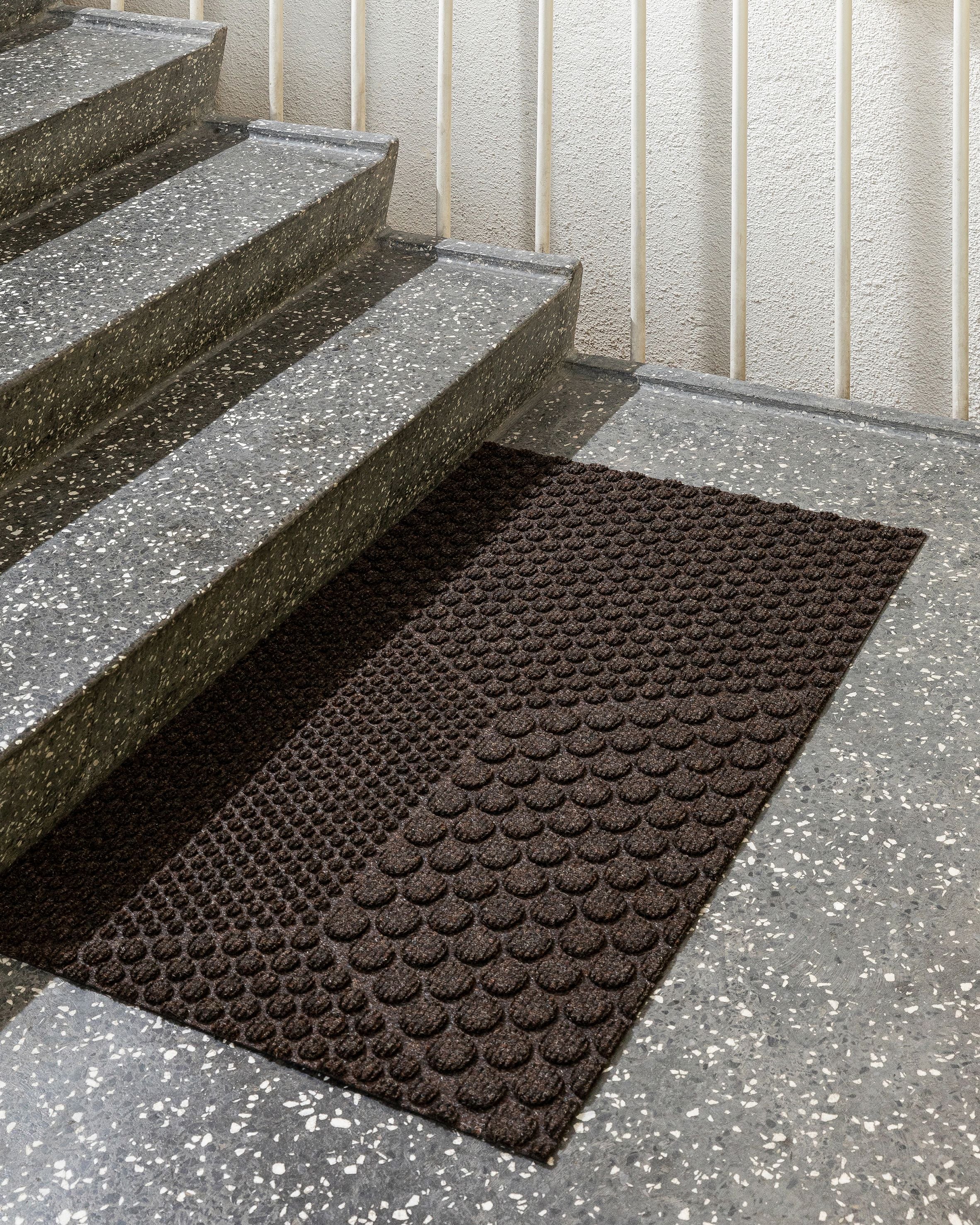 [product_category]-Heymat Hex Soil Doormat Dark Brown, 55x90cm-Heymat-7090040582317-72113-HEY-3