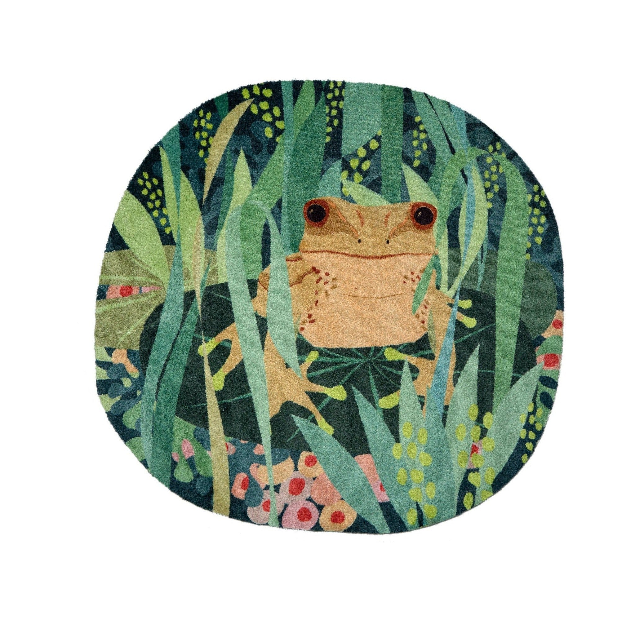 [product_category]-Heymat Wildlife Doormat, Frog-Heymat-7090040582331-51447-HEY-1