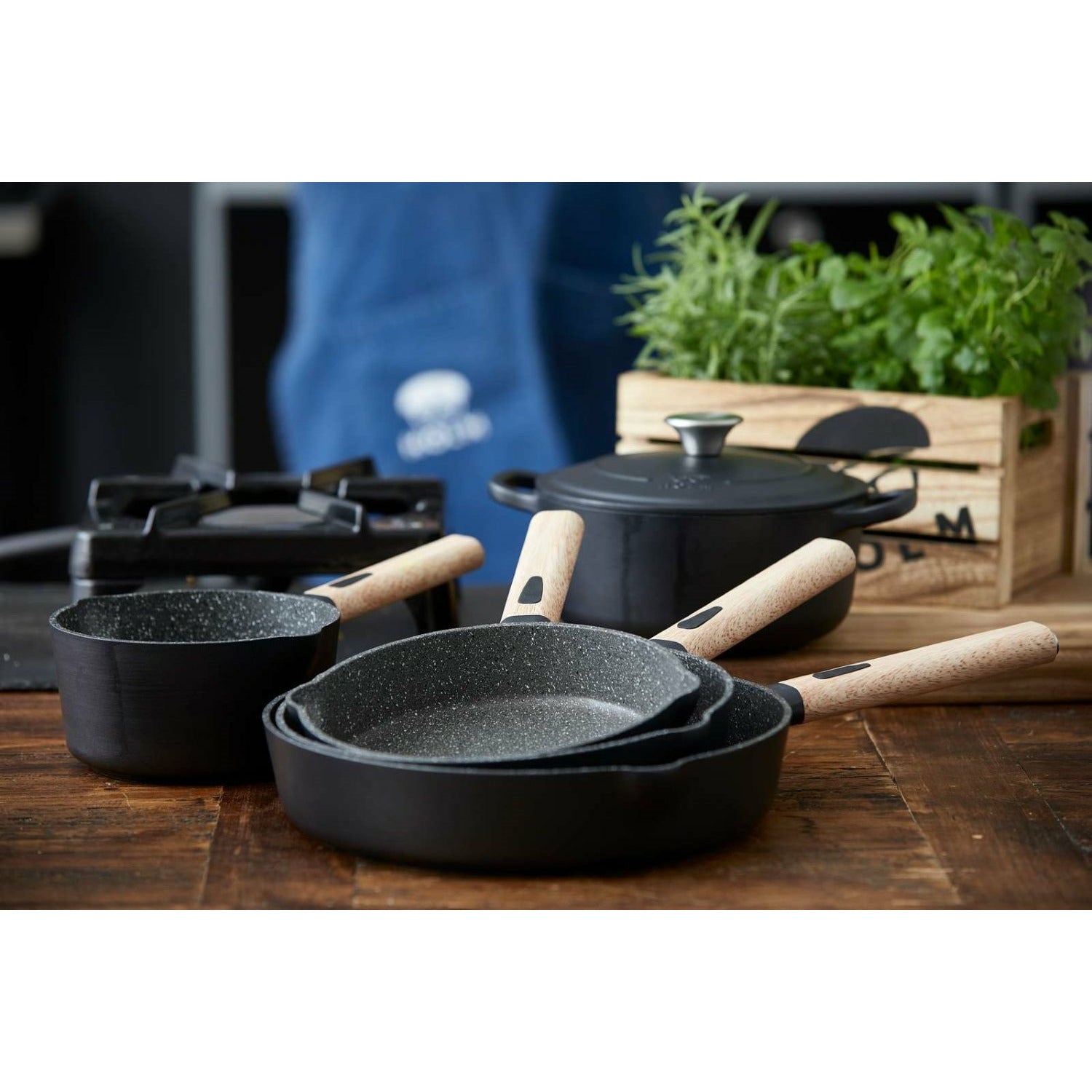 [product_category]-Holm Pan Stainless Steel, ø28cm-Holm-5722000121312-12131-HOL-2