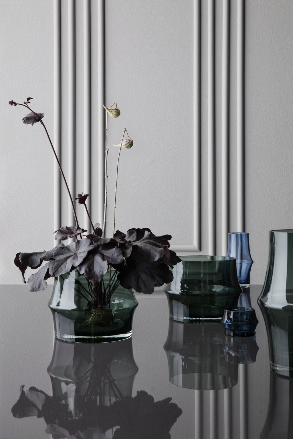 [product_category]-Holmegaard Arc Planter ø14.5 Cm, Dark Green-Holmegaard-5706422107444-4340263-HOL-5