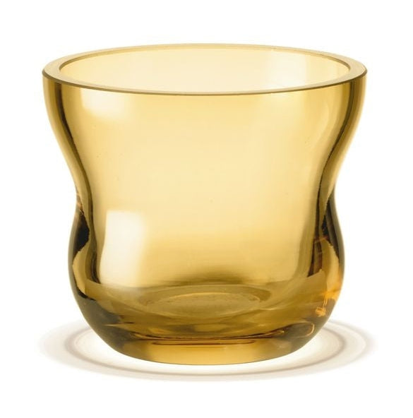 [product_category]-Holmegaard Calabas Tealight Holder ø8.5 Cm, Amber-Holmegaard-5706422106768-4300332-HOL-1