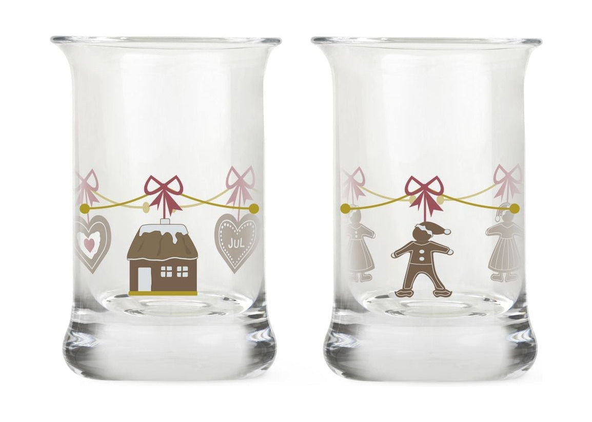 [product_category]-Holmegaard Christmas Christmas Dram Glass 2023 3 Cl 2 Pcs.-Holmegaard-5706422108168-4800521-HOL-1
