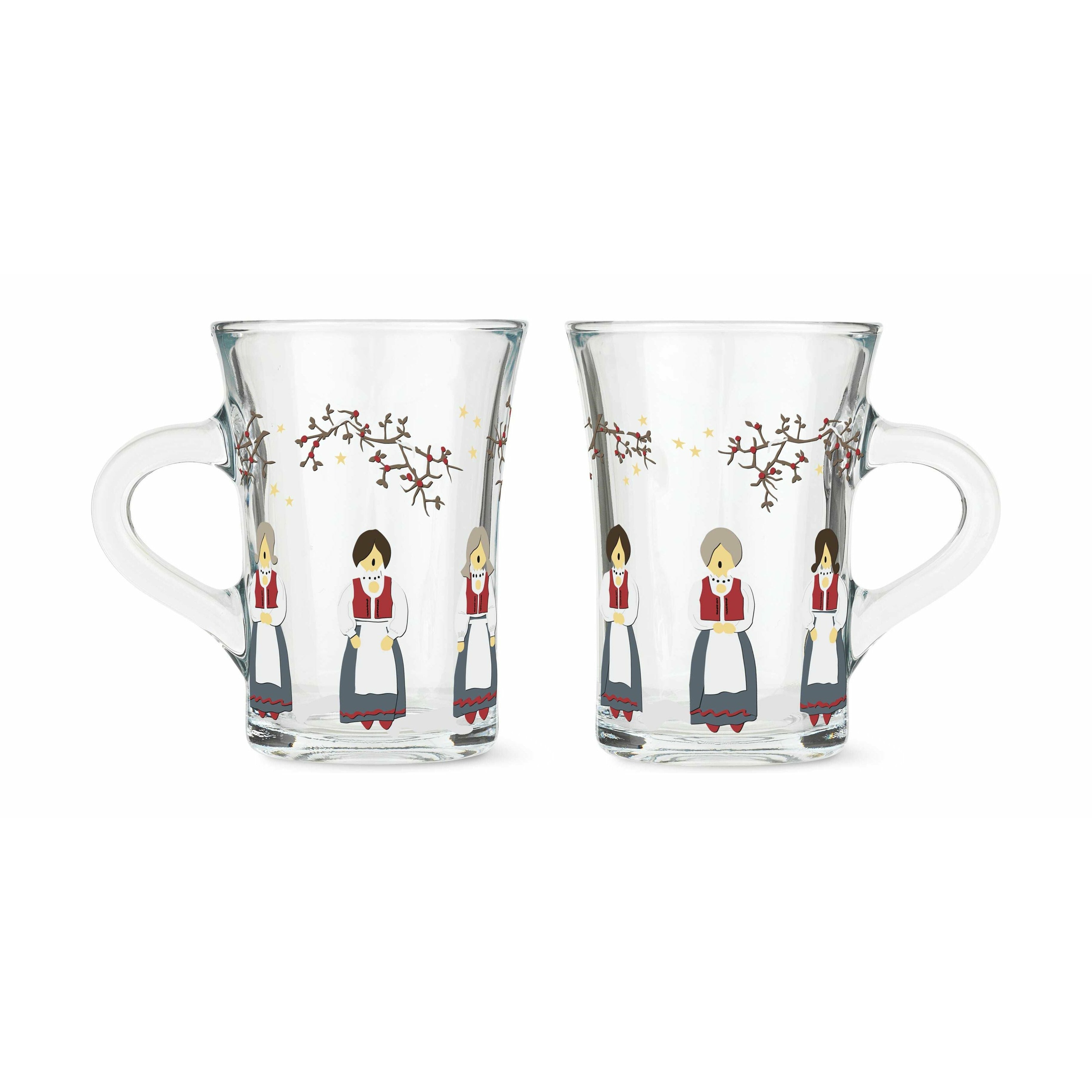 [product_category]-Holmegaard Holmegaard Christmas Christmas Hot Drink Glass , 2 Pcs.-Holmegaard-5706422106256-4800470-HOL-1