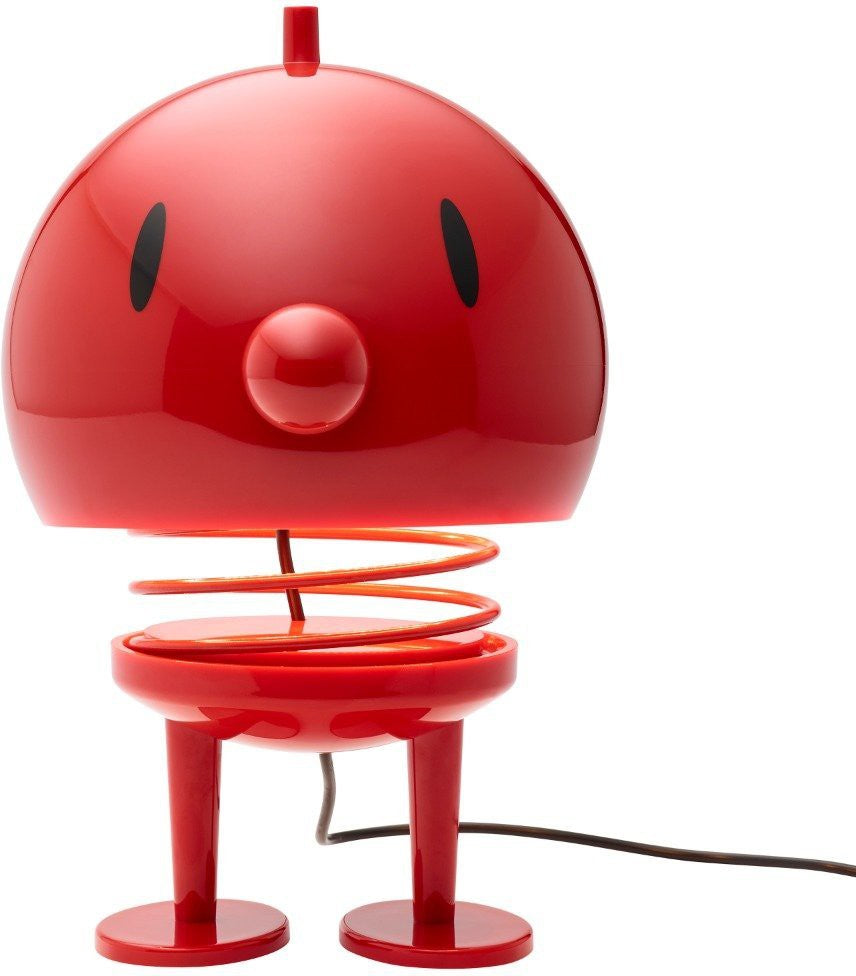 [product_category]-Hoptimist Bumble Table Lamp Red, 23cm-Hoptimist-5710350002863-26215-HOP-1