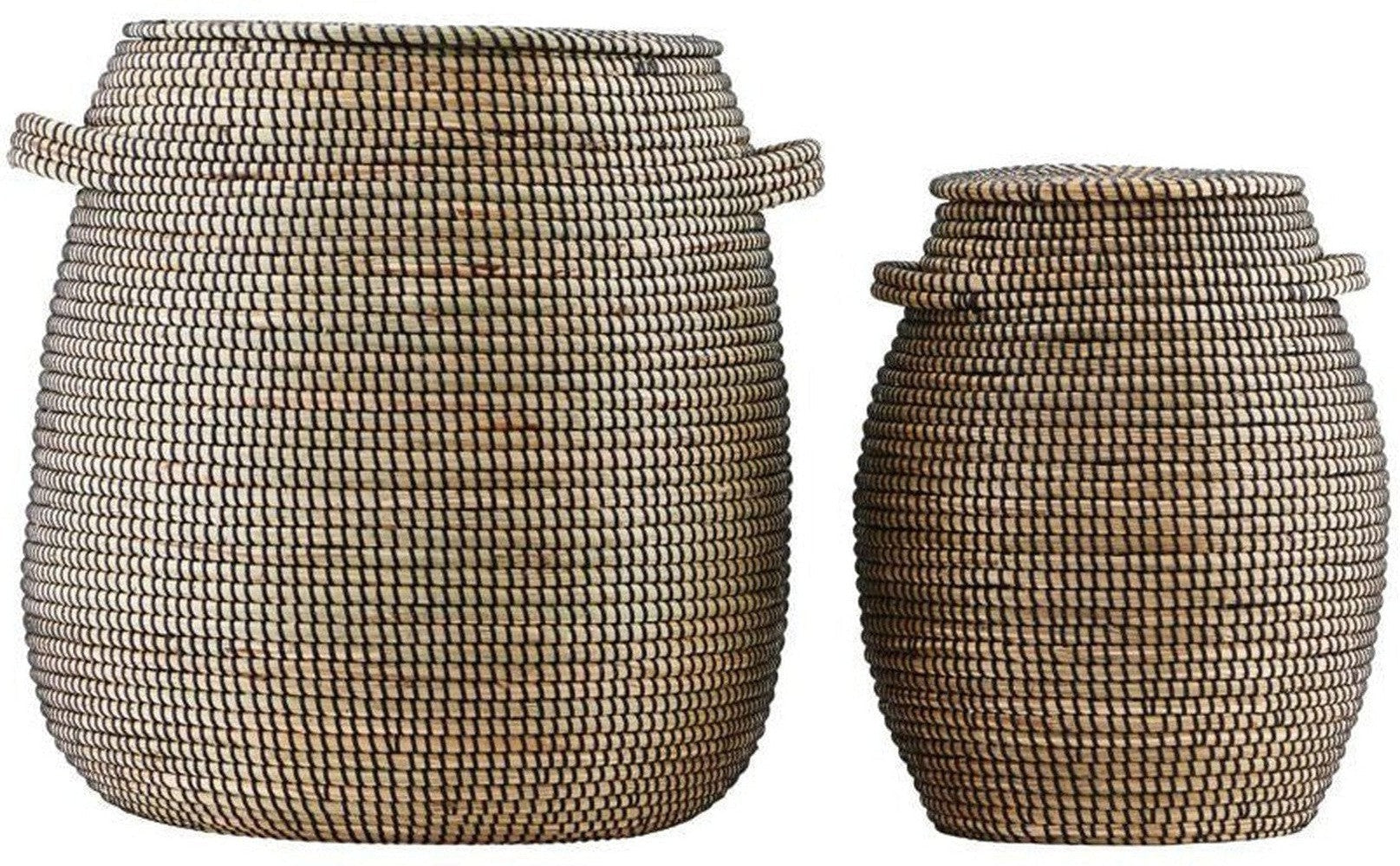 House Doctor Baskets, Hd Effect, Black/Natural