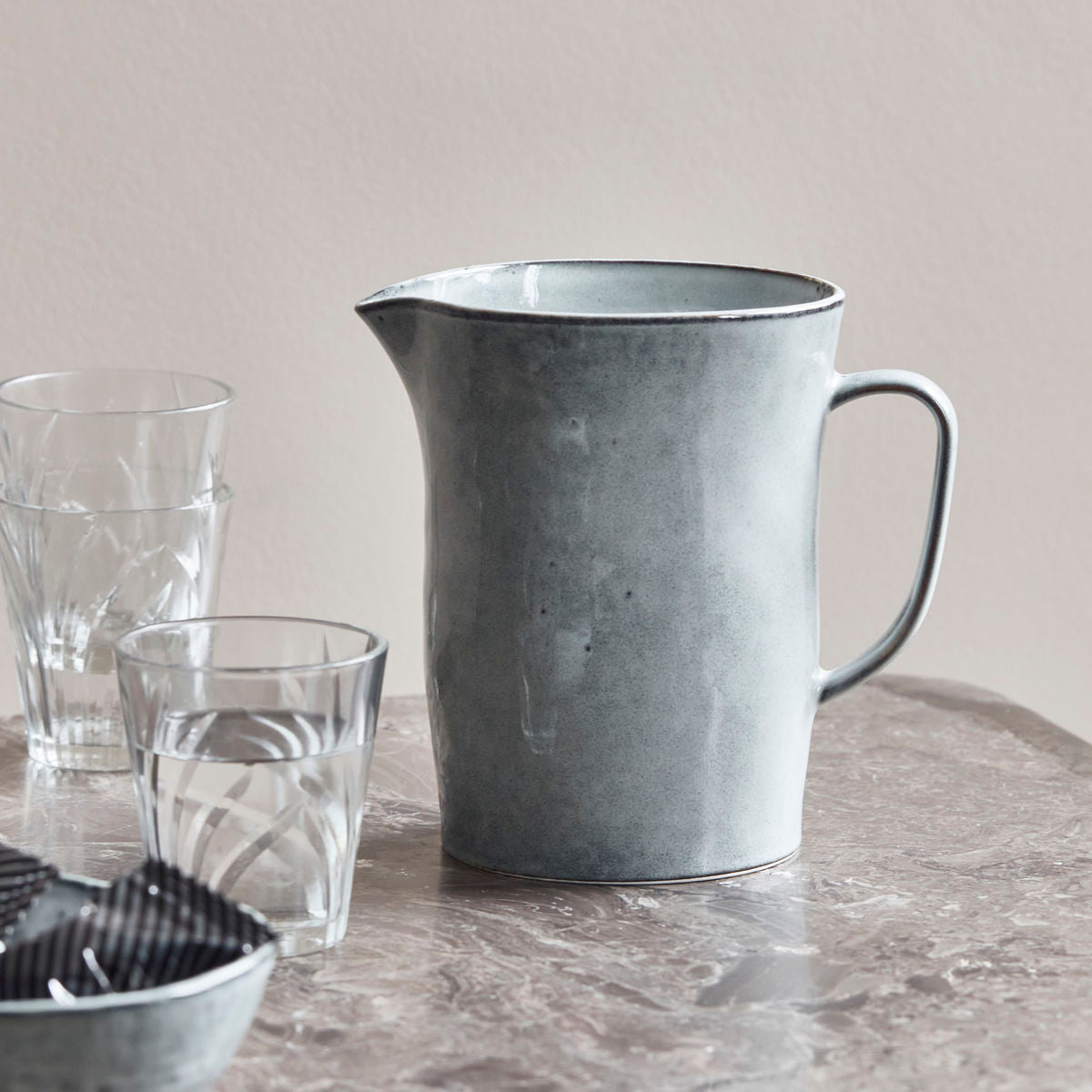 [product_category]-House Doctor Jug, HDRustic, Grey/Blue-House Doctor-5707644812314-206260871-HOU-3
