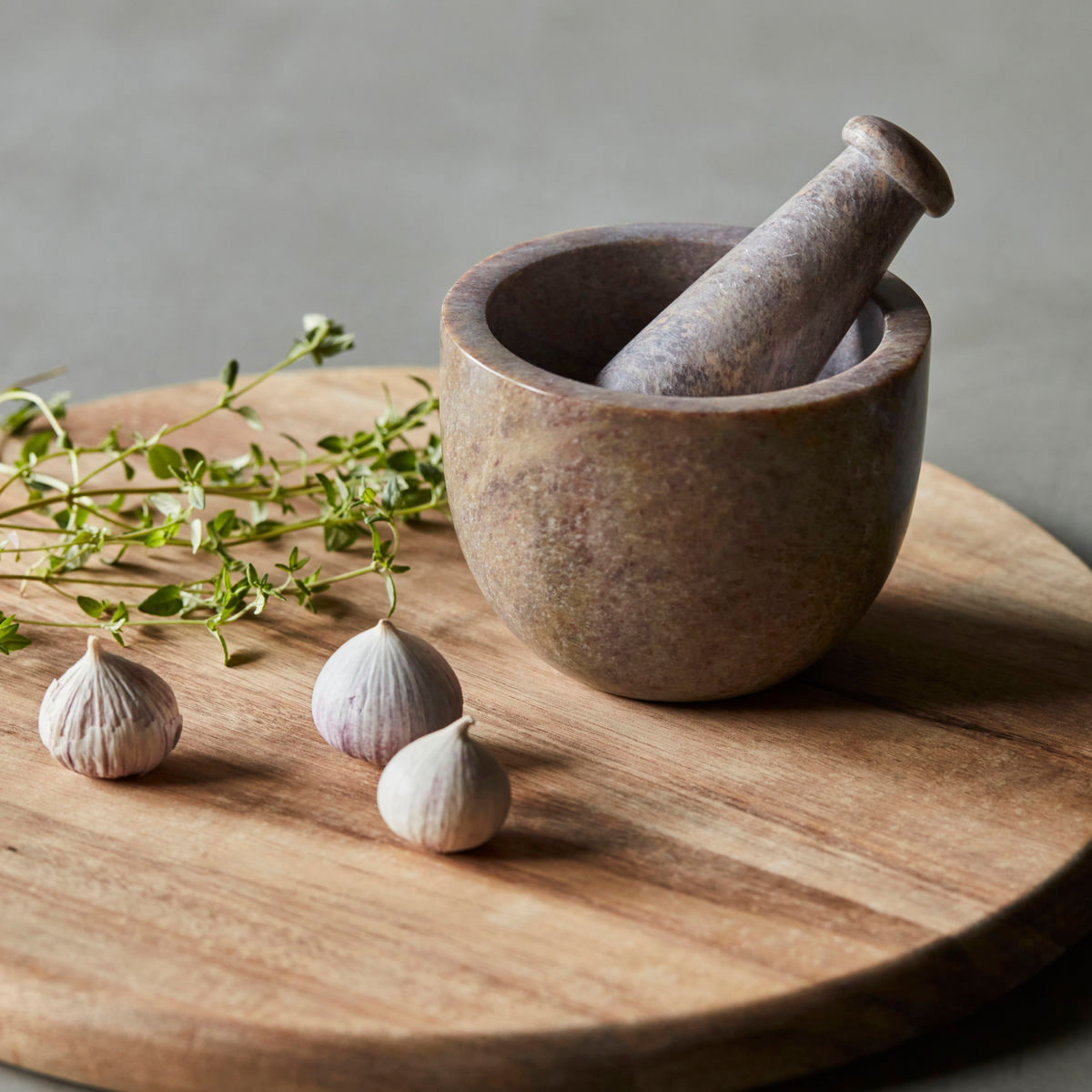 [product_category]-House Doctor Mortar w. pestle, HDArb, Brown-House Doctor-5707644870680-210461010-HOU-4