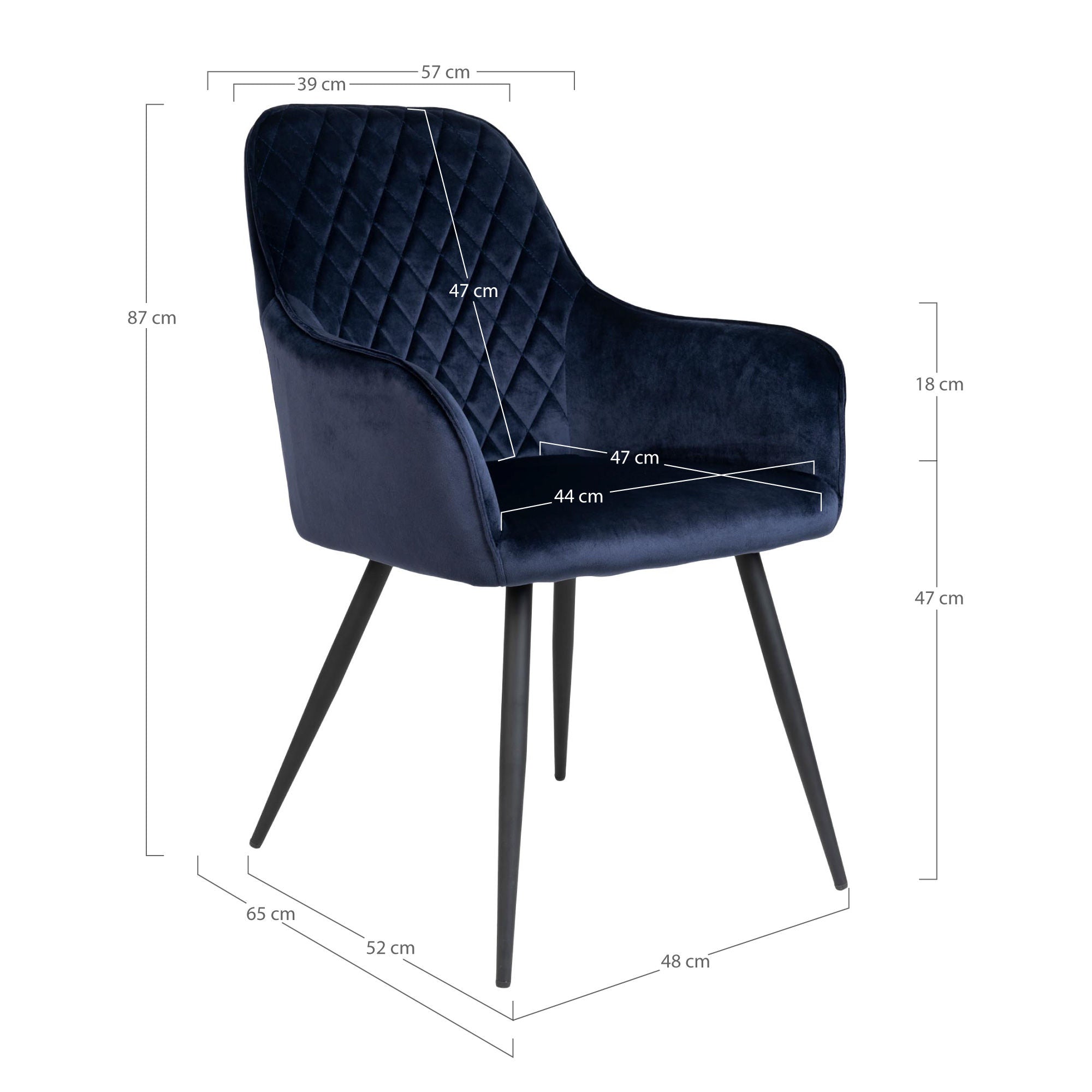 [product_category]-House Nordic Harbo Dining Chair - Set of 2-House Nordic-5713917004928-1001158-HOU-5