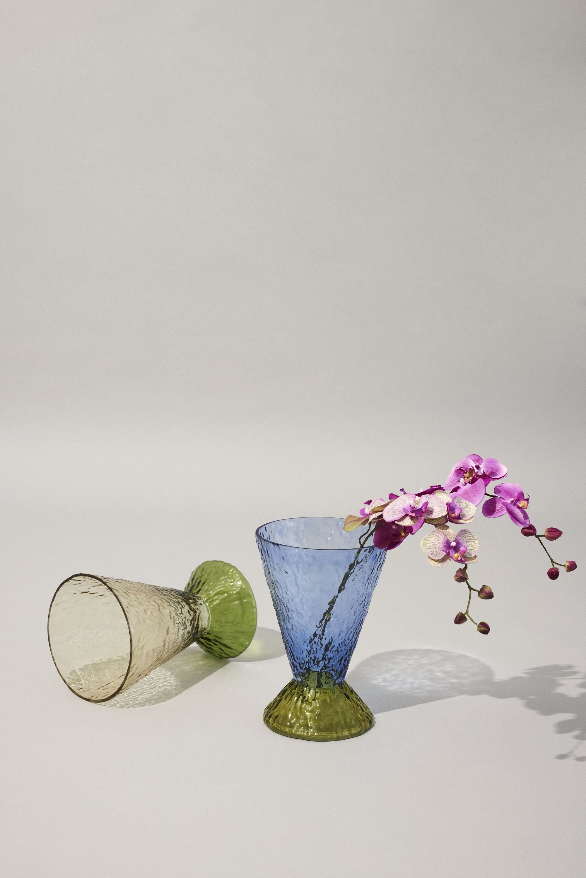 [product_category]-Hübsch Abyss Vase, Dark Green/Brown-Hübsch-5712772128930-661704-HUB-10