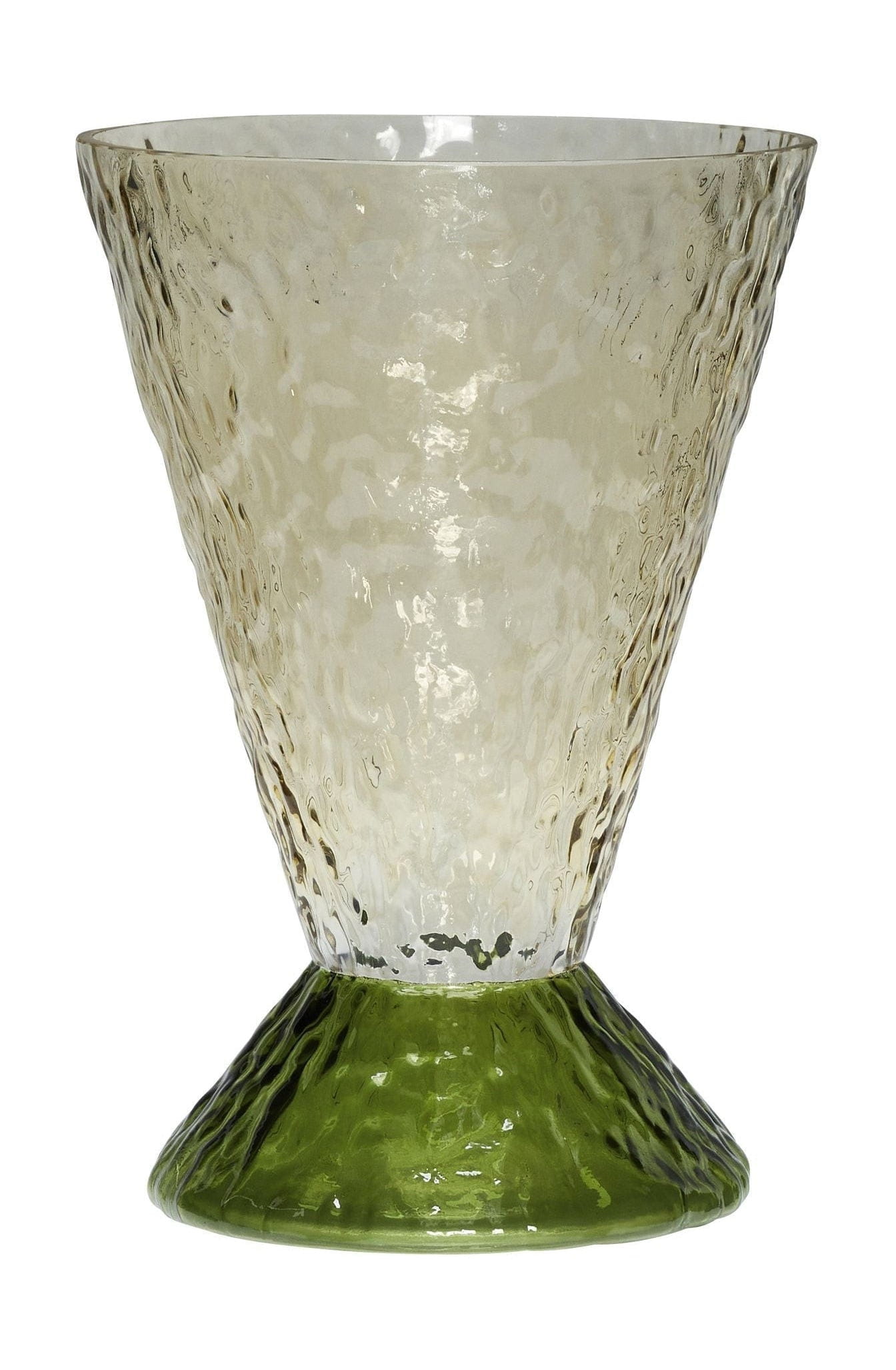 [product_category]-Hübsch Abyss Vase, Dark Green/Brown-Hübsch-5712772128930-661704-HUB-14