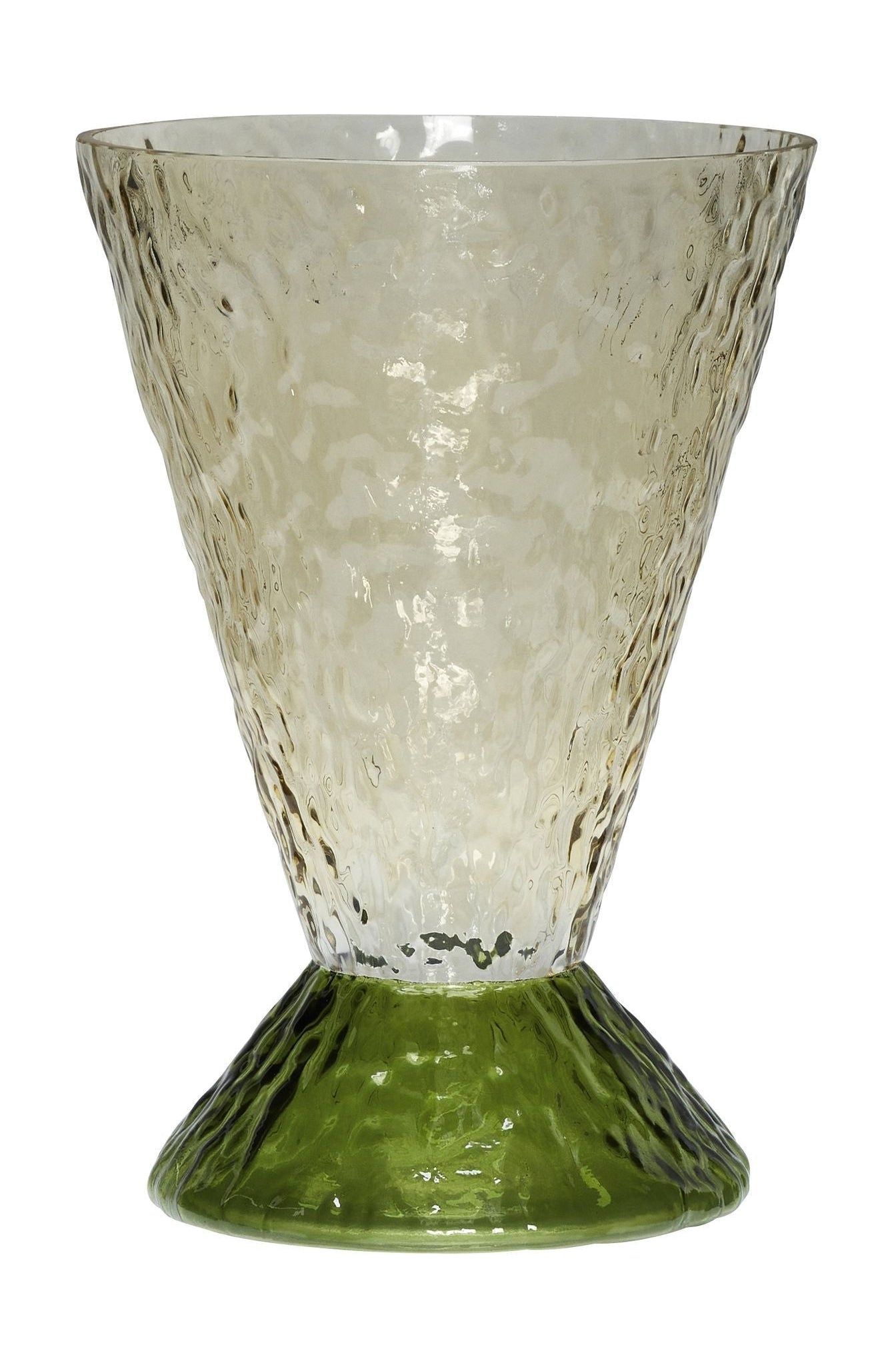[product_category]-Hübsch Abyss Vase, Dark Green/Brown-Hübsch-5712772128930-661704-HUB-1