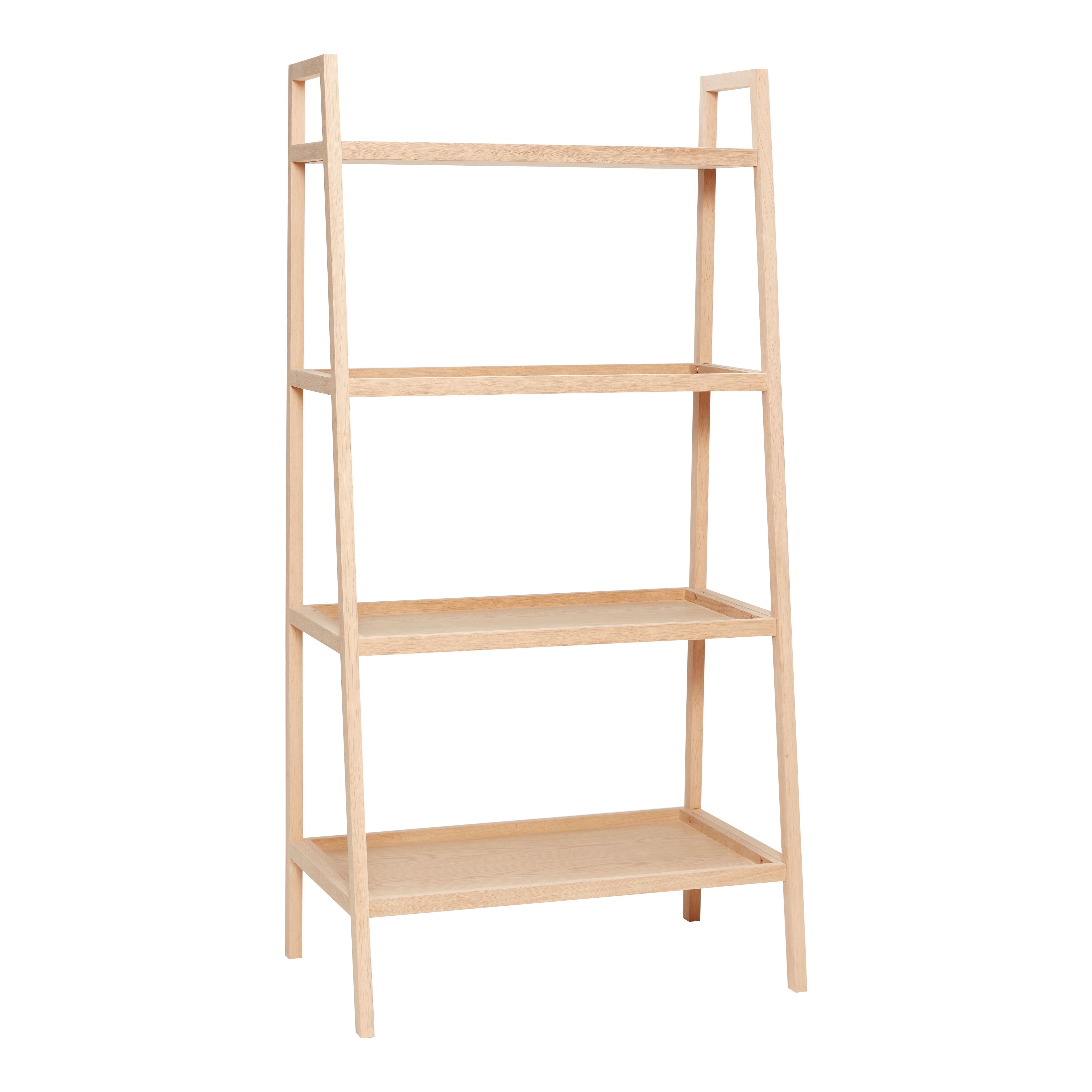 [product_category]-Hübsch Accent Shelf M 4 Compartments Oak Fsc Natural-Hübsch-5712772112540-880312F-HUB-1