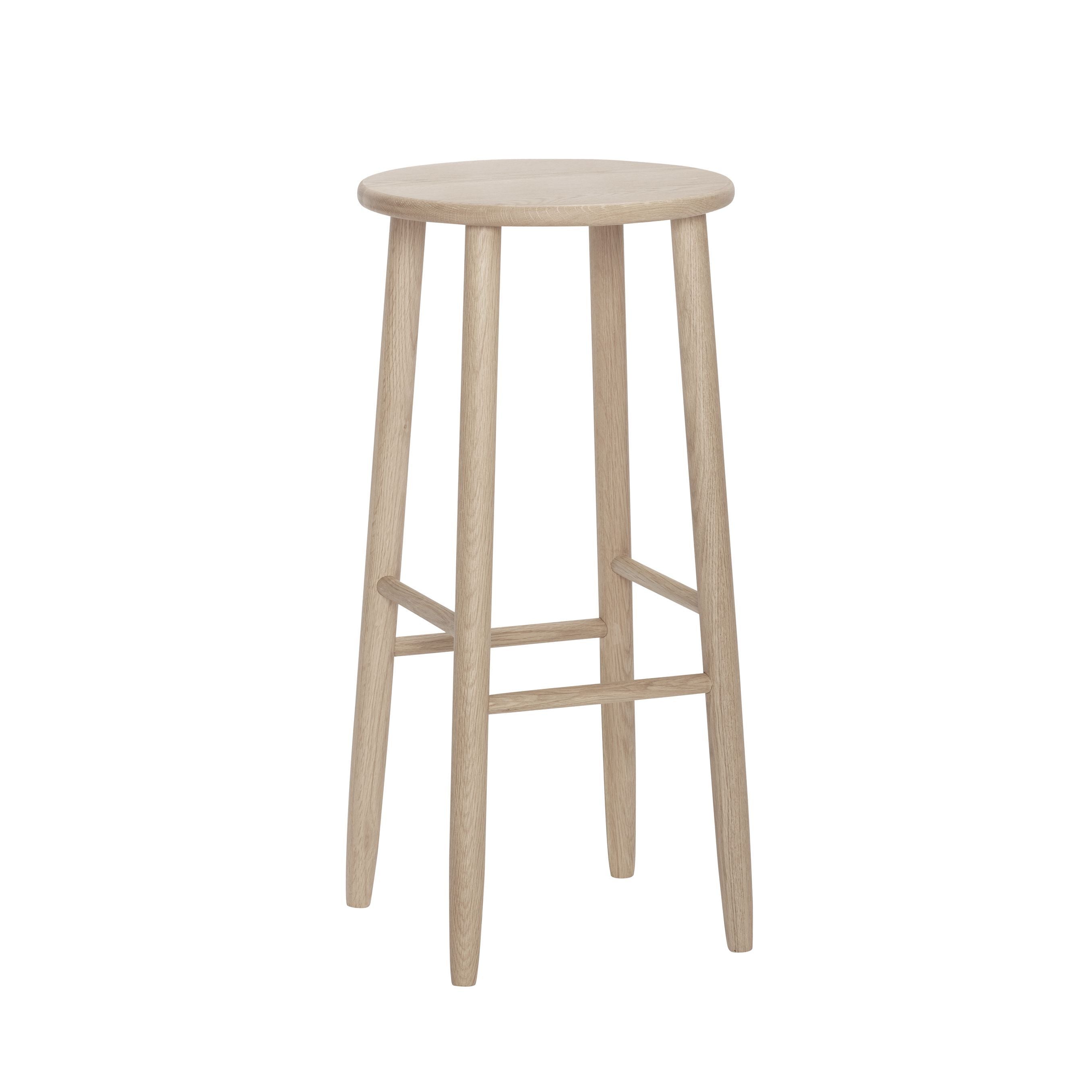 [product_category]-Hübsch Acorn Bar Stool Oak Fsc Natural-Hübsch-5712772105856-889030F-HUB-1