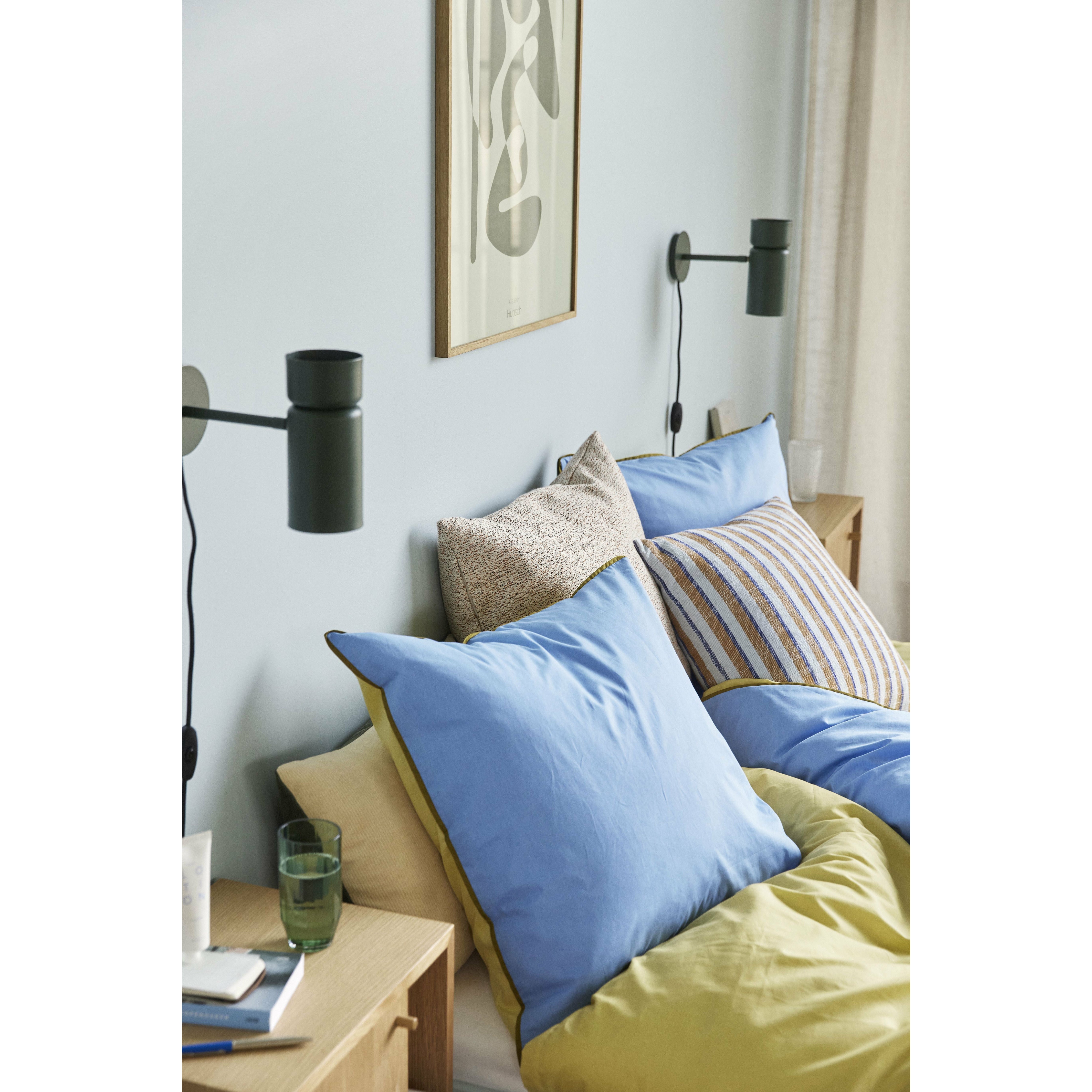 [product_category]-Hübsch Aki Bed Linen 80/200, Blue/Yellow-Hübsch-5712772114889-61408-HUB-6
