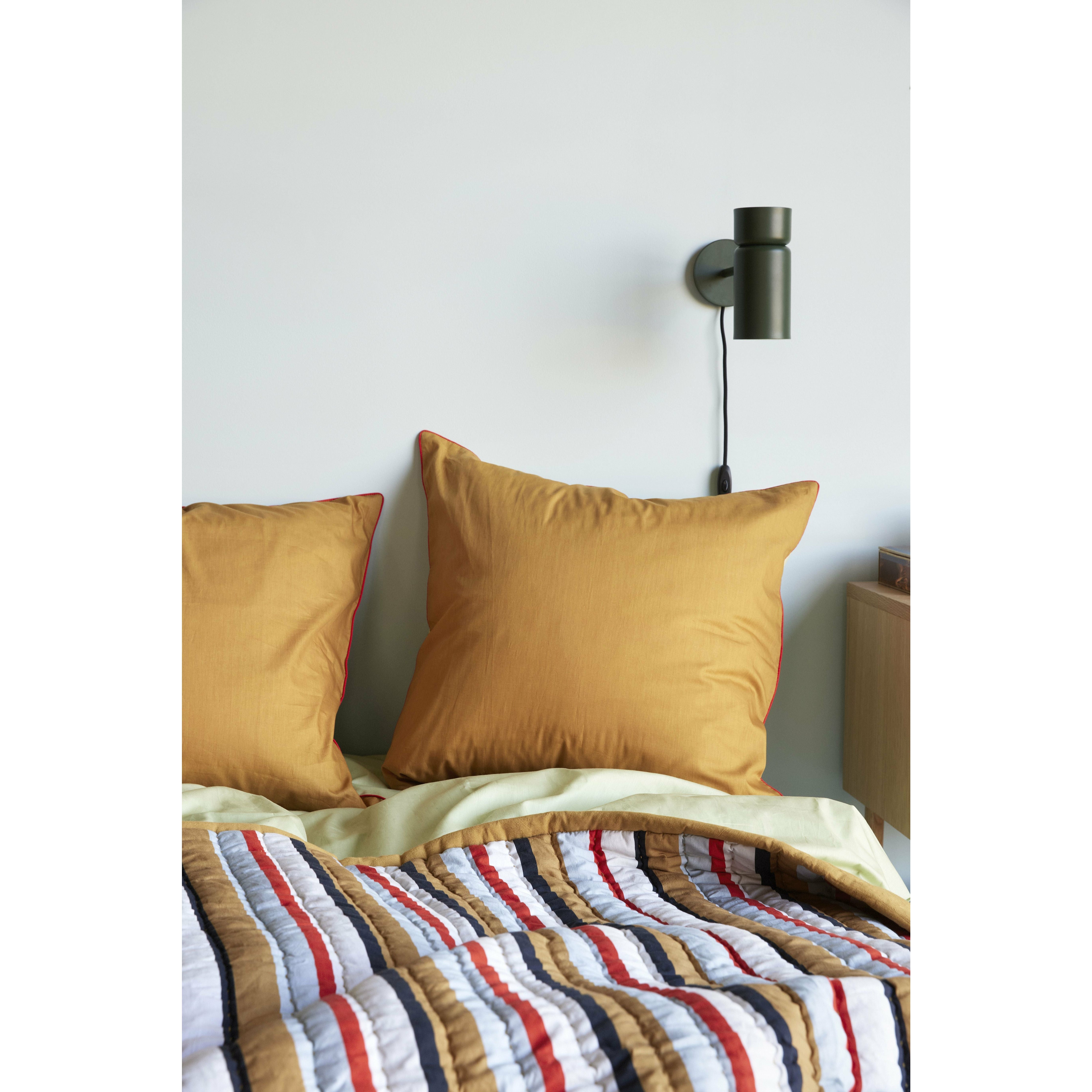 [product_category]-Hübsch Aki Bed Linen 80/200, Orange/Green-Hübsch-5712772114704-61403-HUB-7