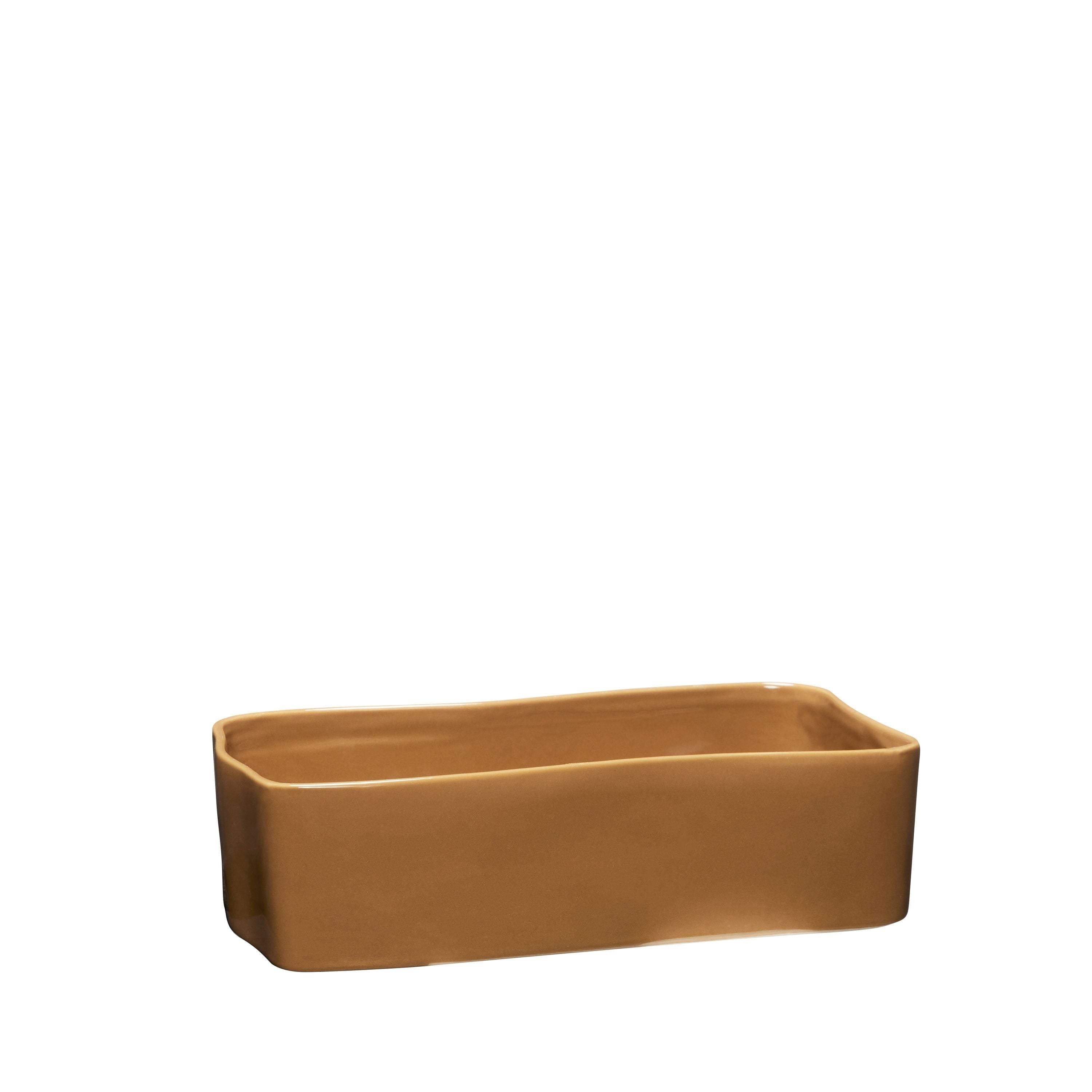 [product_category]-Hübsch Amare Desk Organizer Large, Brown/Light Blue-Hübsch-5712772129418-211704-HUB-4