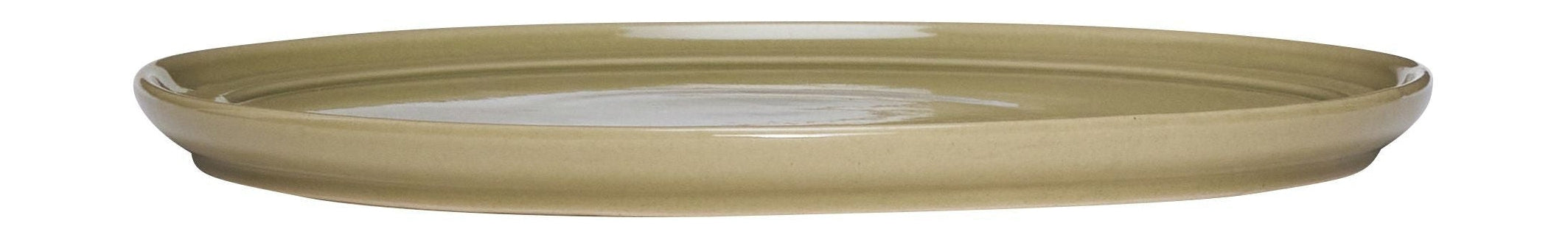 [product_category]-Hübsch Amare Dinner Plate, Brown-Hübsch-5712772129715-211713-HUB-1