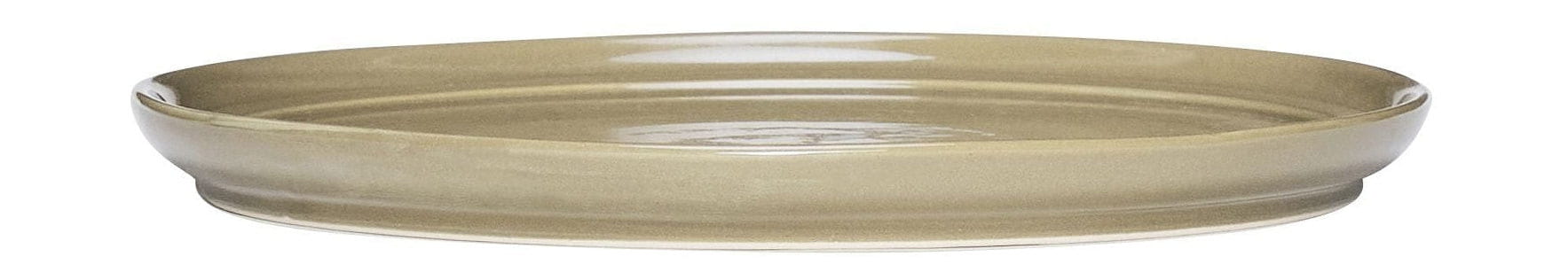 [product_category]-Hübsch Amare Lunch Plate, Brown-Hübsch-5712772129623-211710-HUB-1