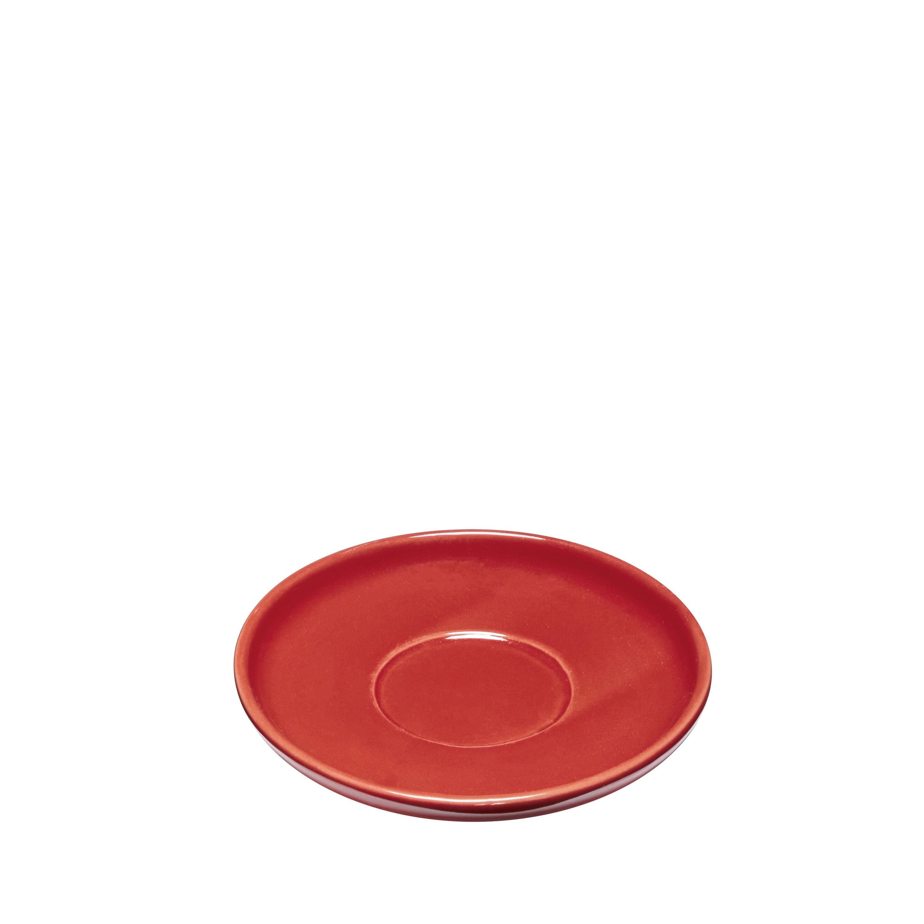 [product_category]-Hübsch Amare Mug & Saucer Set Of 2, Burgundy/Red-Hübsch-5712772129531-211707-HUB-3