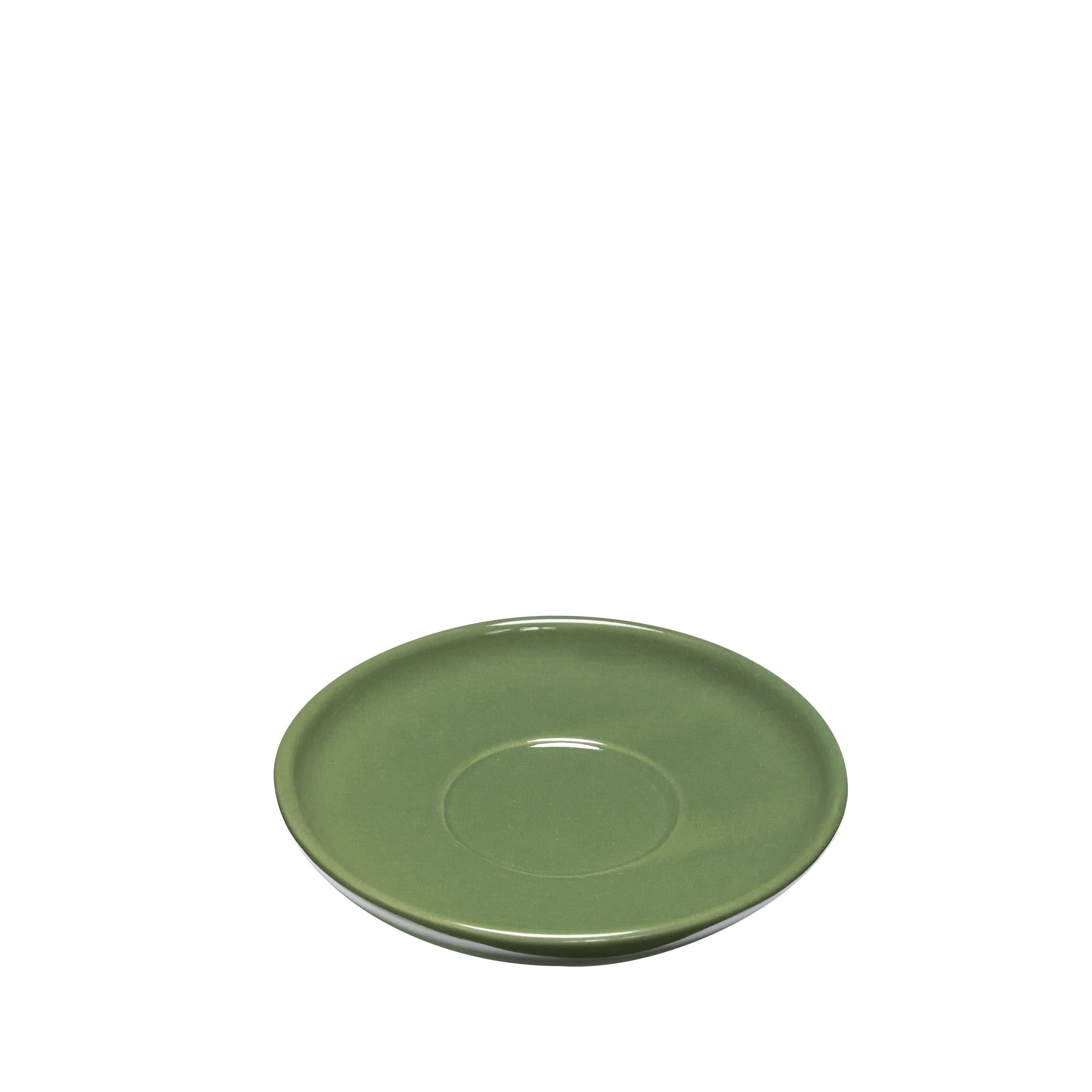 [product_category]-Hübsch Amare Mug & Saucer Set Of 2, Sand/Green-Hübsch-5712772129470-211706-HUB-3