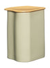 Hübsch Amare Storage With Lid Small, Sand/Brown