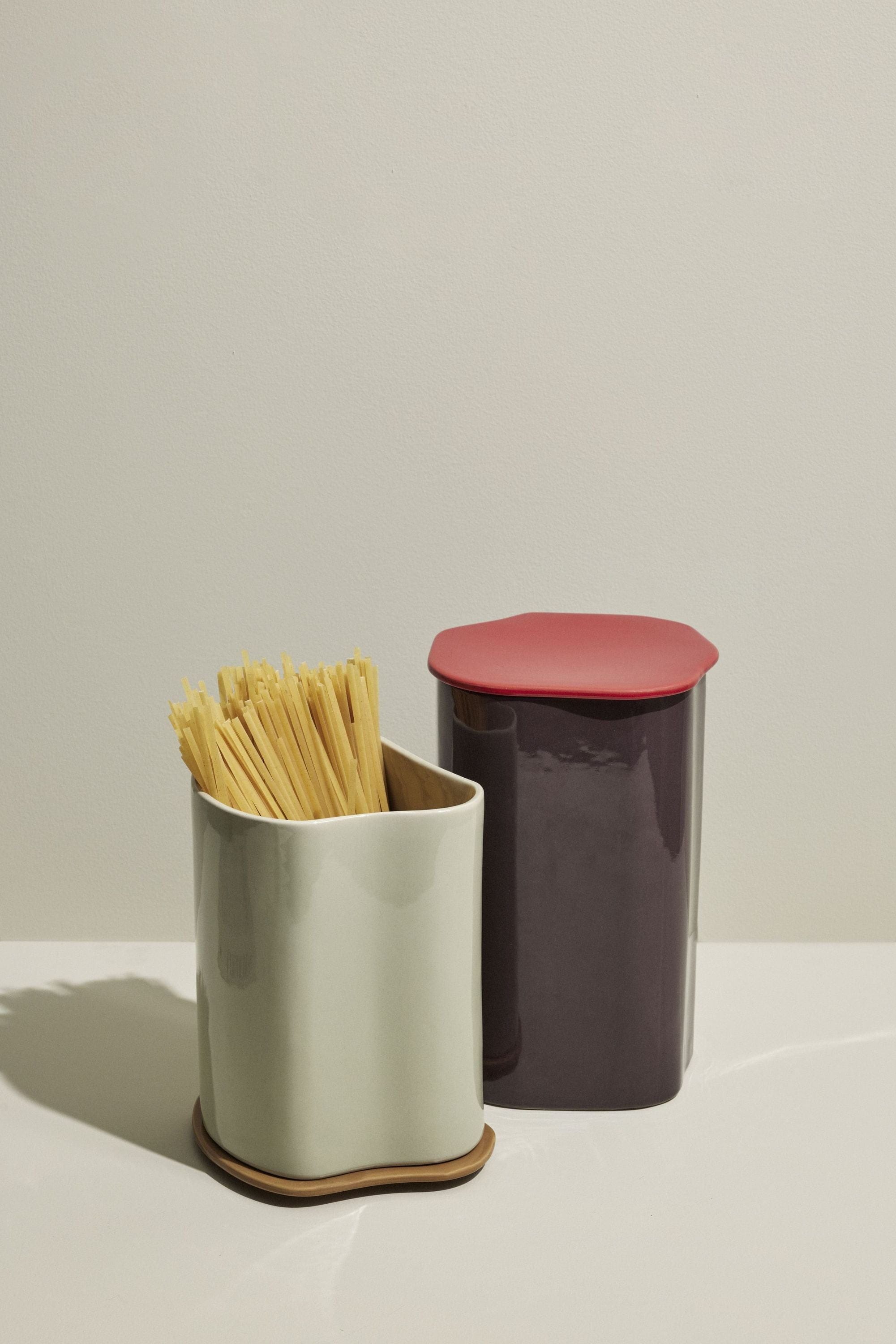 [product_category]-Hübsch Amare Storage With Lid Small, Sand/Brown-Hübsch-5712772129326-211701-HUB-4
