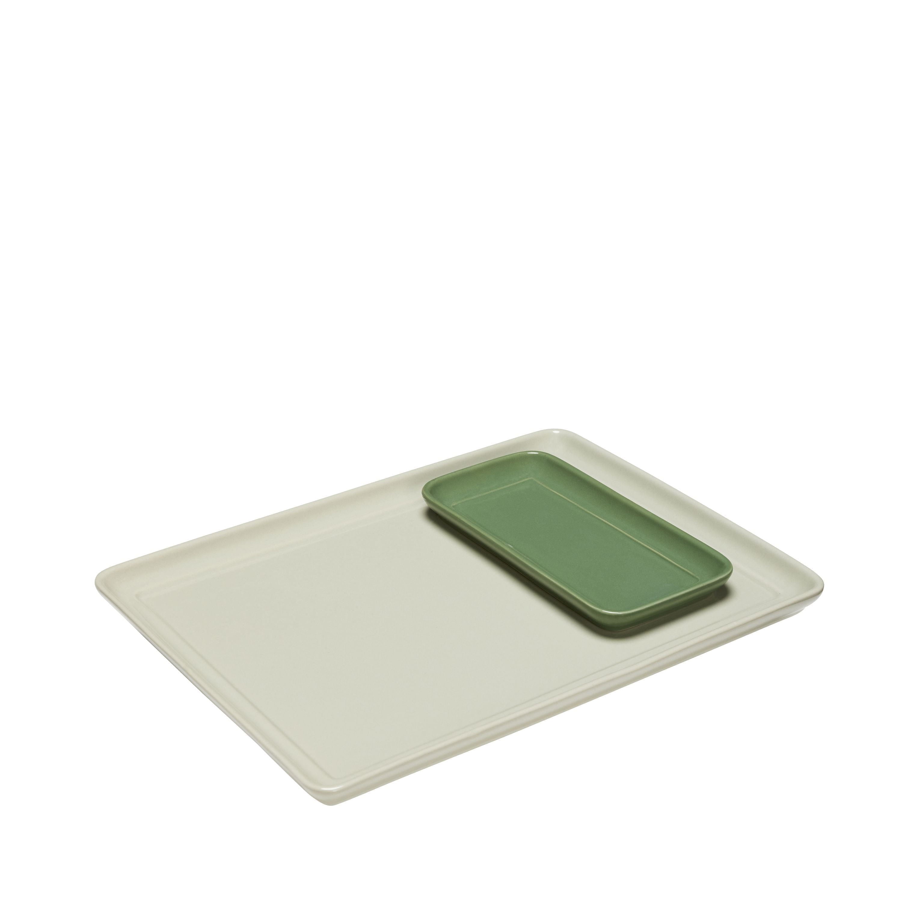 [product_category]-Hübsch Amare Tray Set Of 2, Sand/Green-Hübsch-5712772129593-211709-HUB-4