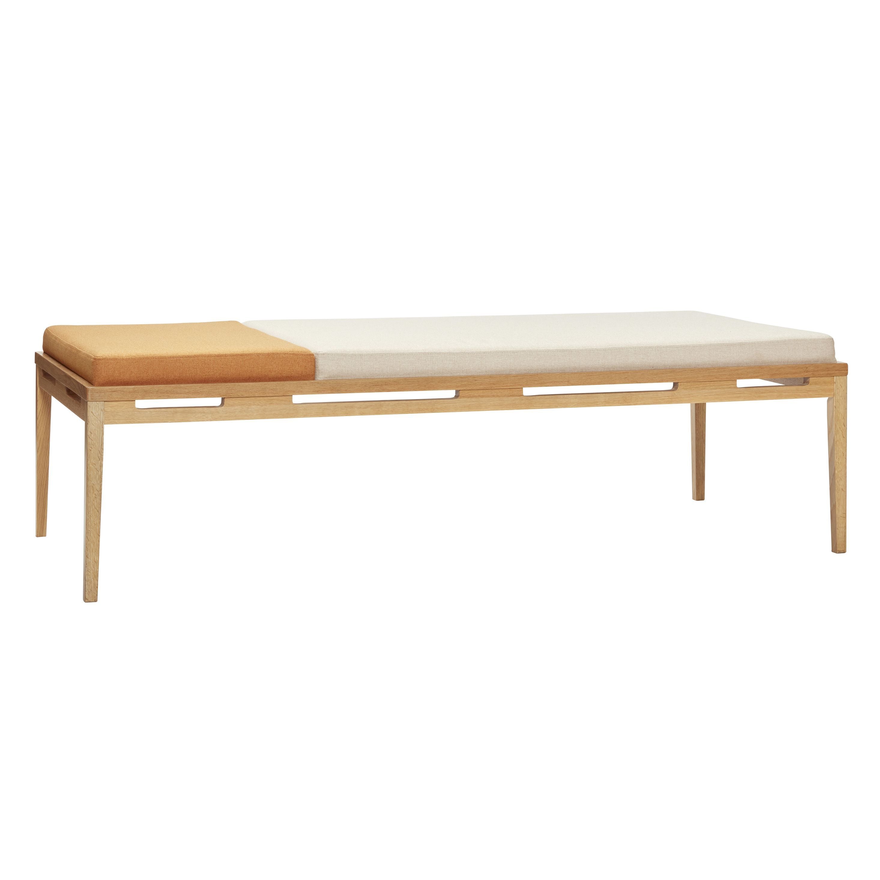 [product_category]-Hübsch Amber Daybed Oak /Fabric Beige /Orange-Hübsch-5712772108017-101301-HUB-1