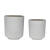Hübsch Among Pots Set Of 2, Light Grey