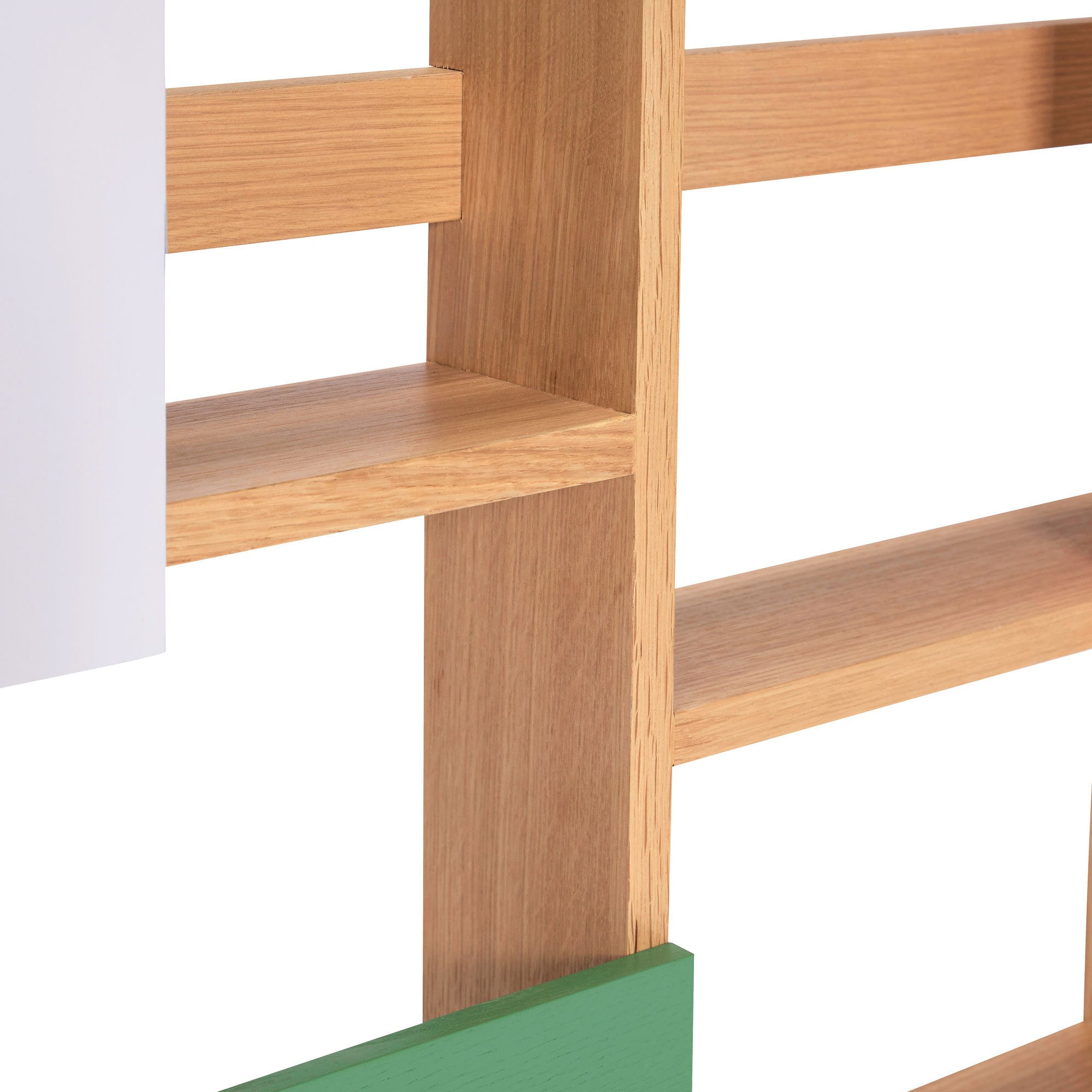 [product_category]-Hübsch Arki Wall Shelf/Magazine Holder Natural/Multicolour-Hübsch-5712772135778-881921-HUB-2