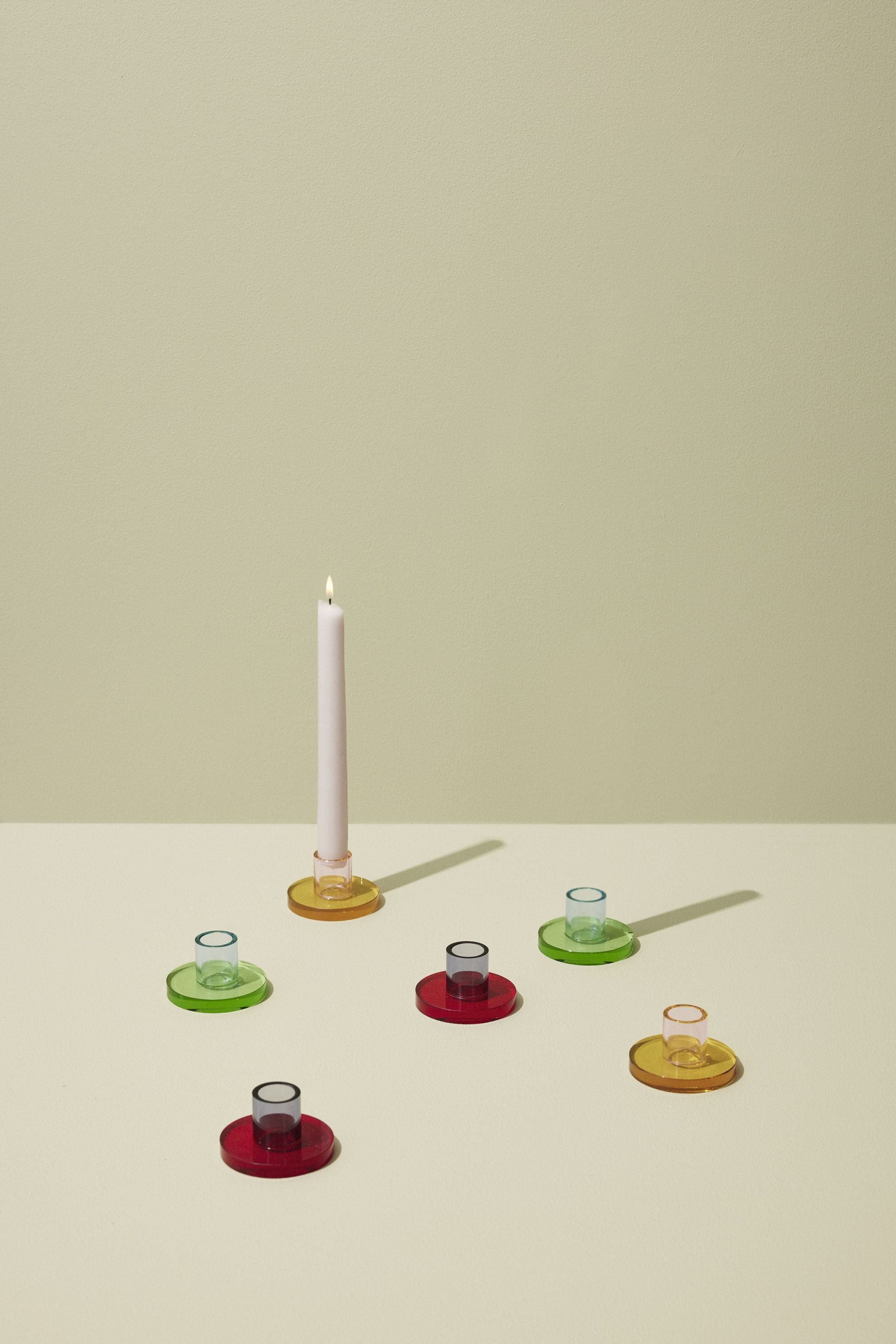 [product_category]-Hübsch Astra Candle Holder Small, Blue/Green-Hübsch-5712772130018-991703-HUB-19