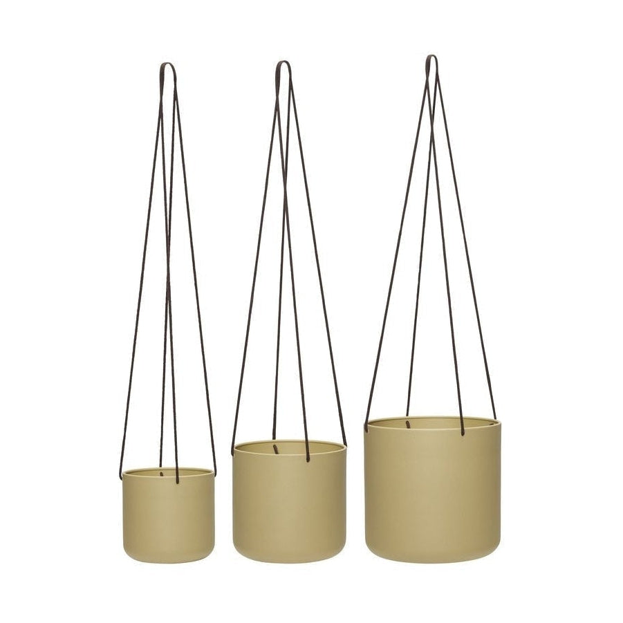 [product_category]-Hübsch Bloom Hanging Pots Set With 3 Large, Beige-Hübsch-5712772128121-941601-HUB-4