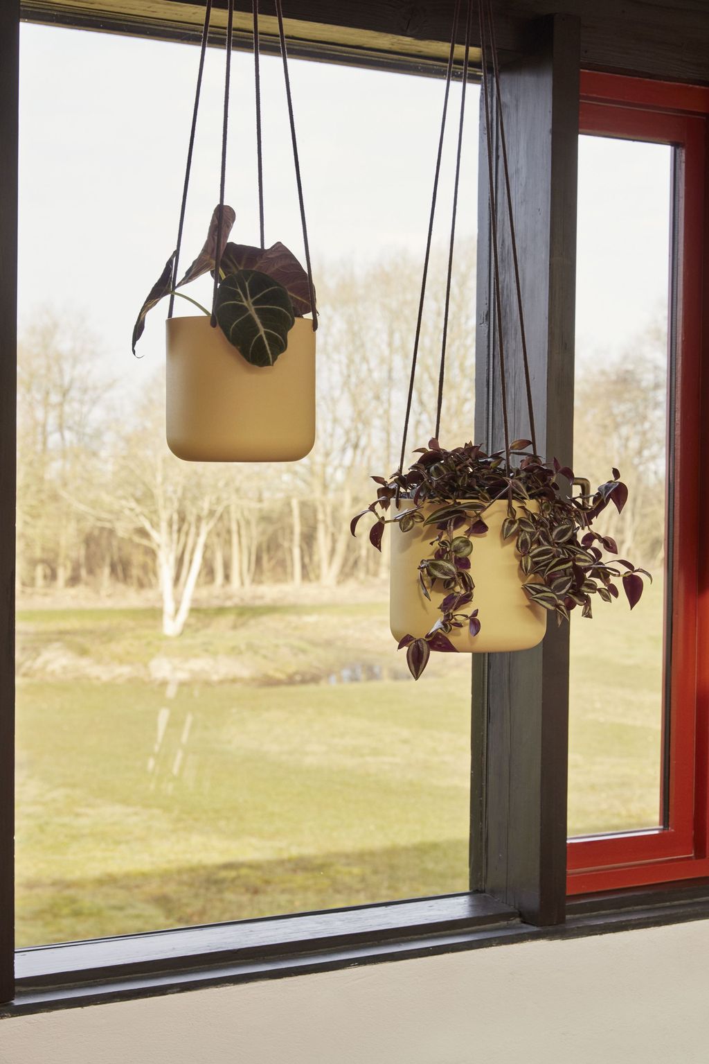 [product_category]-Hübsch Bloom Hanging Pots Set With 3 Large, Brown-Hübsch-5712772128152-941602-HUB-3