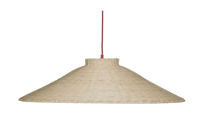 [product_category]-Hübsch Chand Ceiling Lamp, Natural/Red-Hübsch-5712772125991-991601-HUB-1