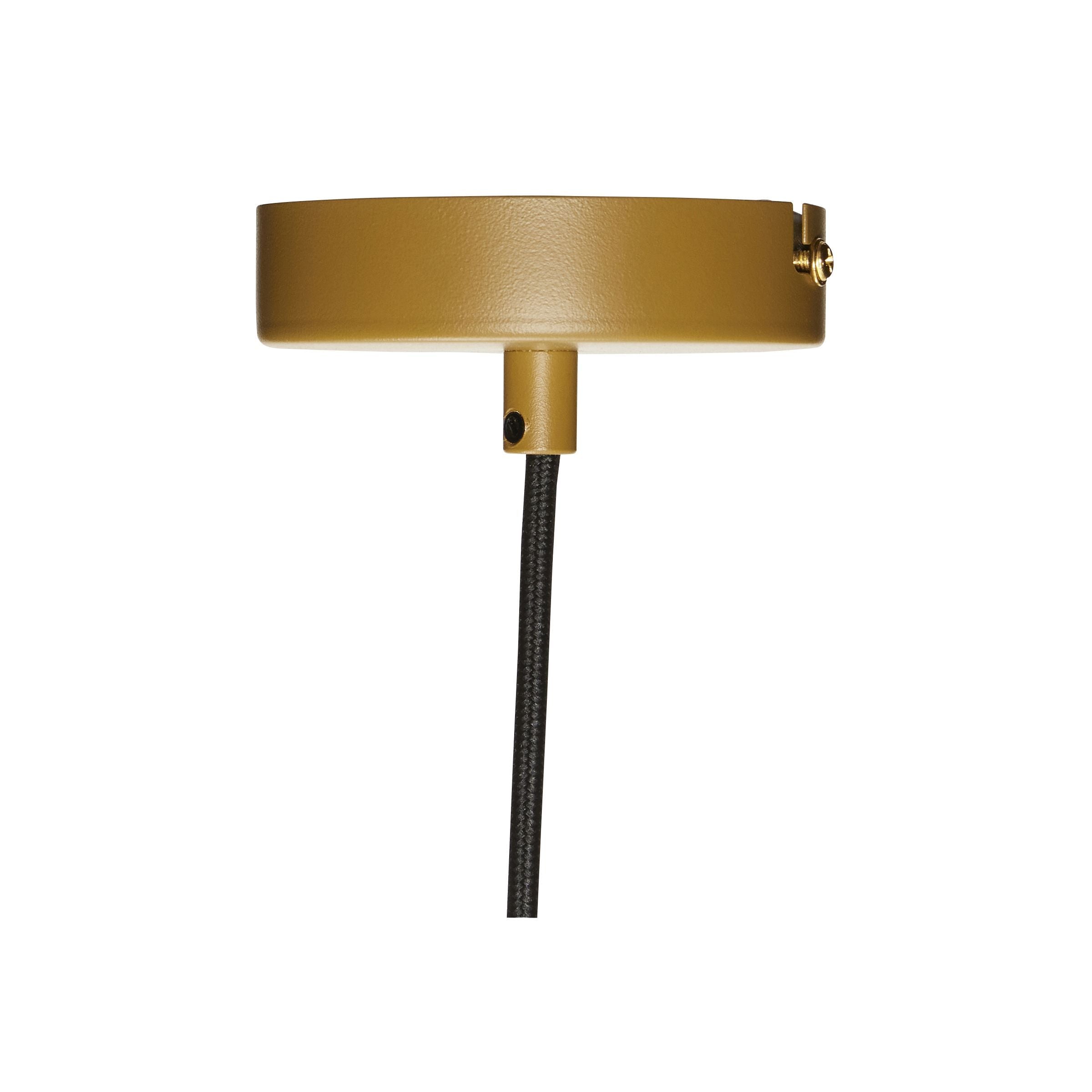 [product_category]-Hübsch Coney Lamp Metal, Brown-Hübsch-5712772117521-991407-HUB-2