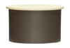 Hübsch District Storage Box Small, Brown/Yellow
