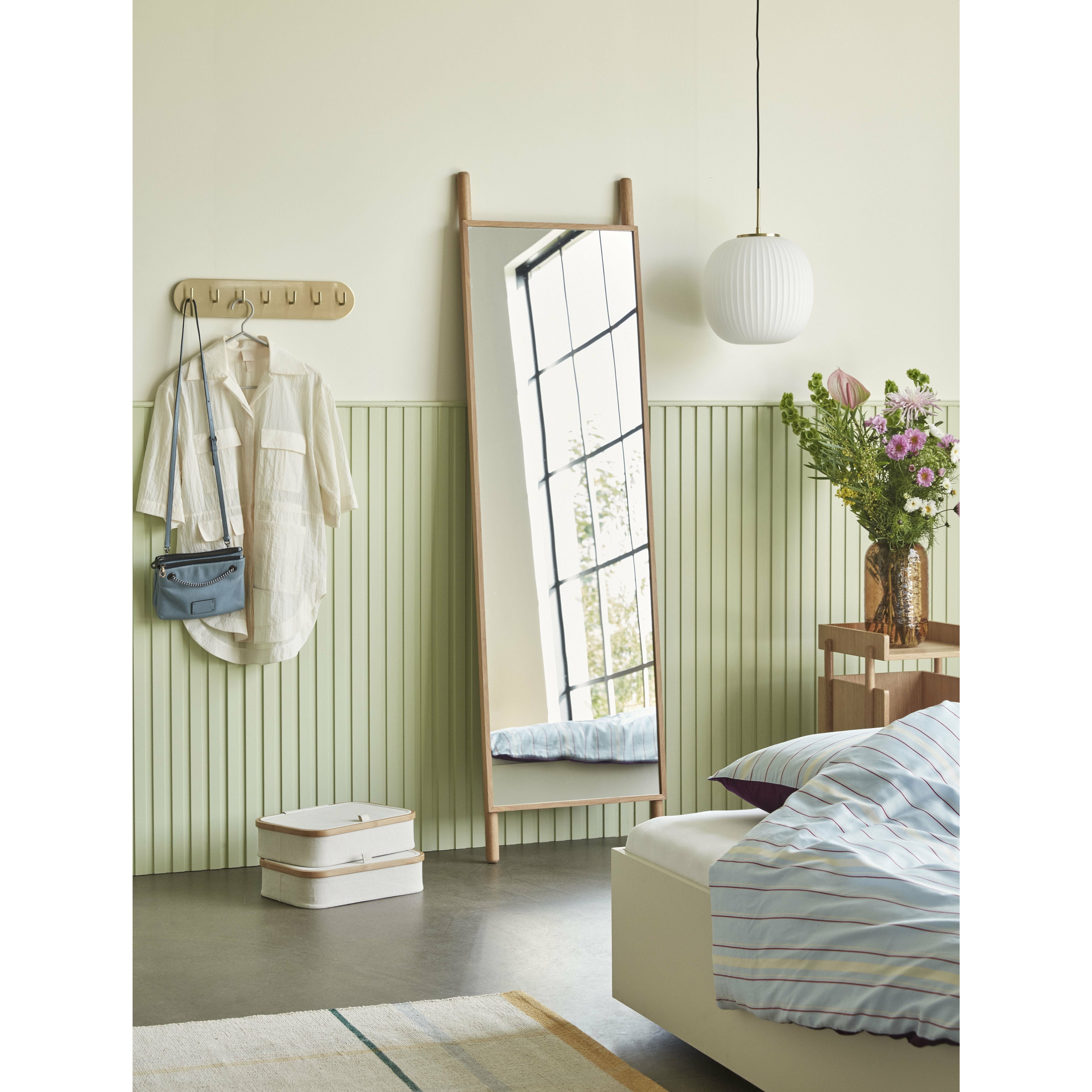 Hübsch Ecru Storage (sada 2), Beige